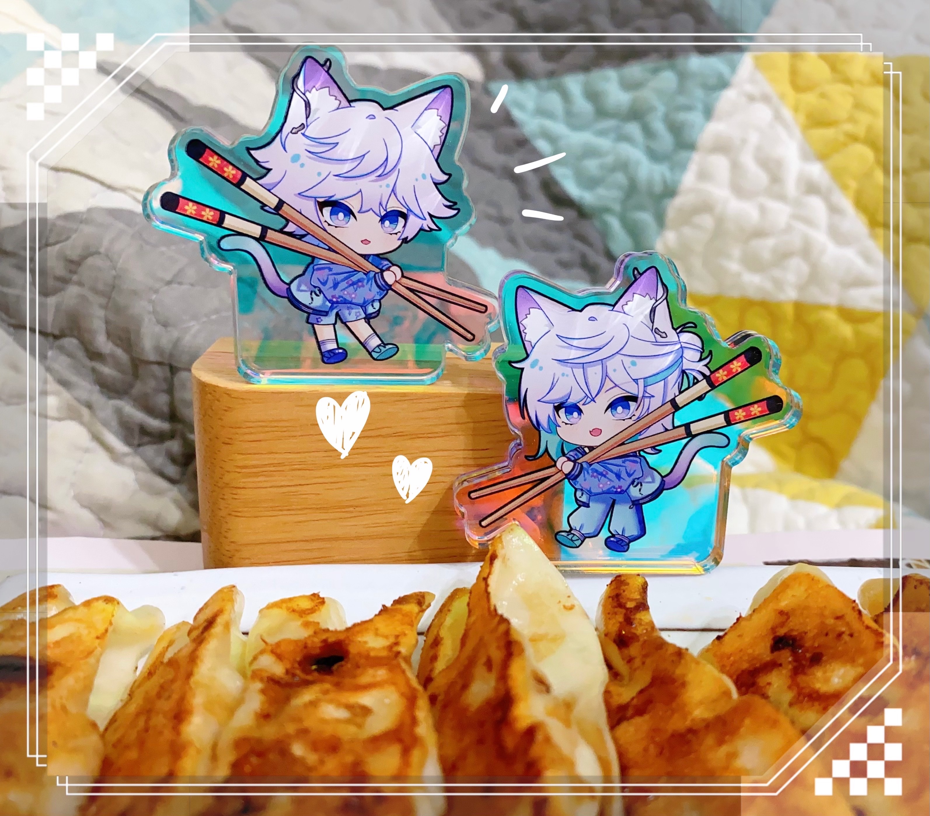 雙子貓貓飯友
