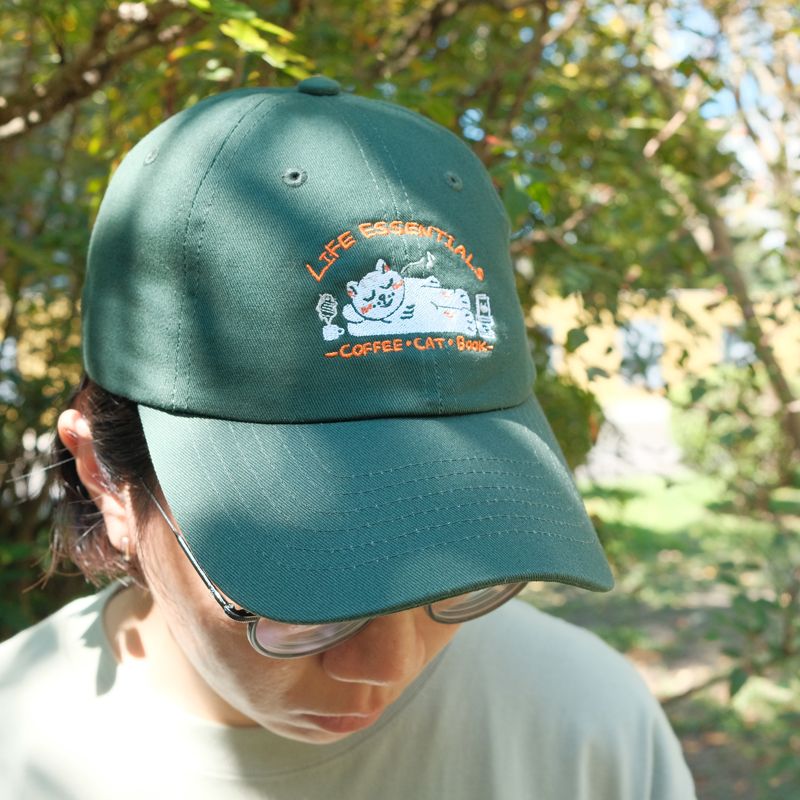 貓島刺繡老帽 / 深色 3 款