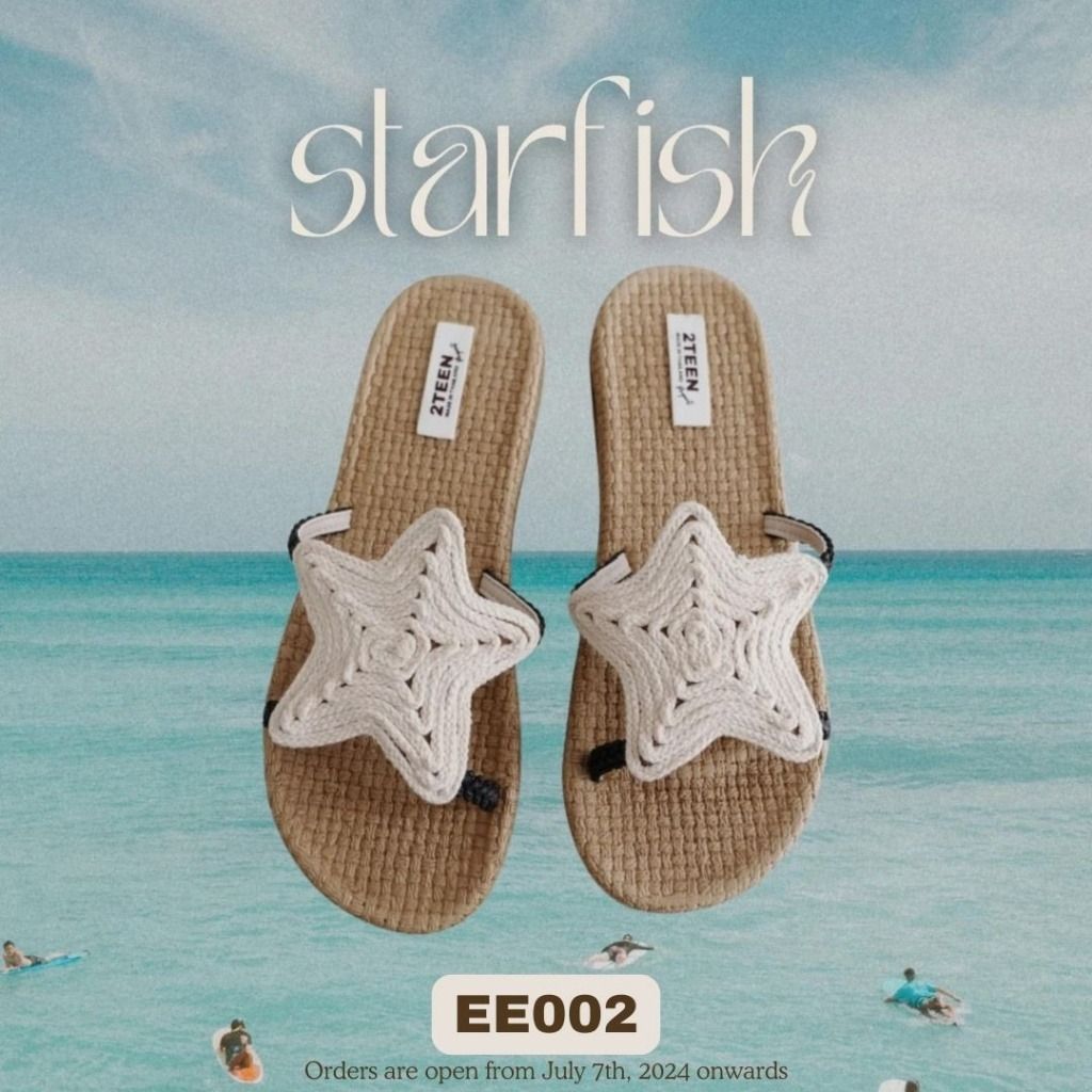 《Starfish 海星編織涼鞋》｜姐妹款