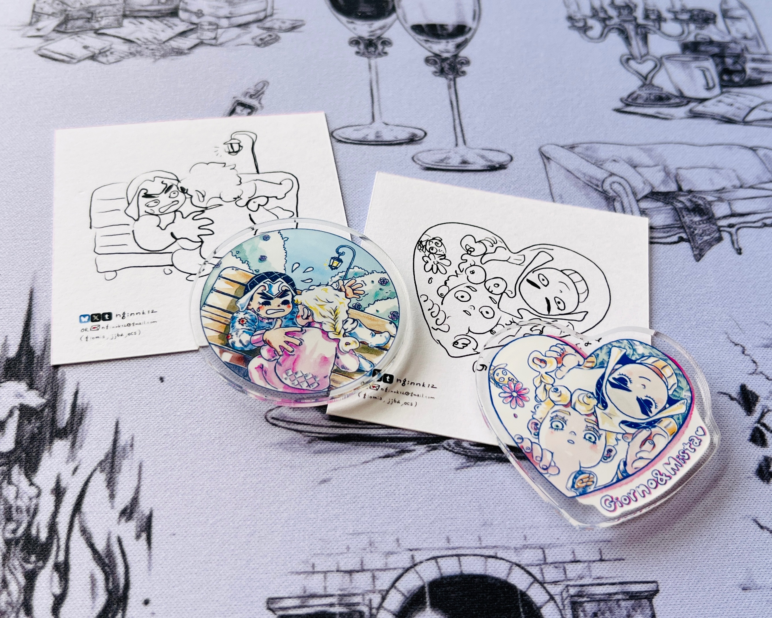 Giomis壓克力磁鐵