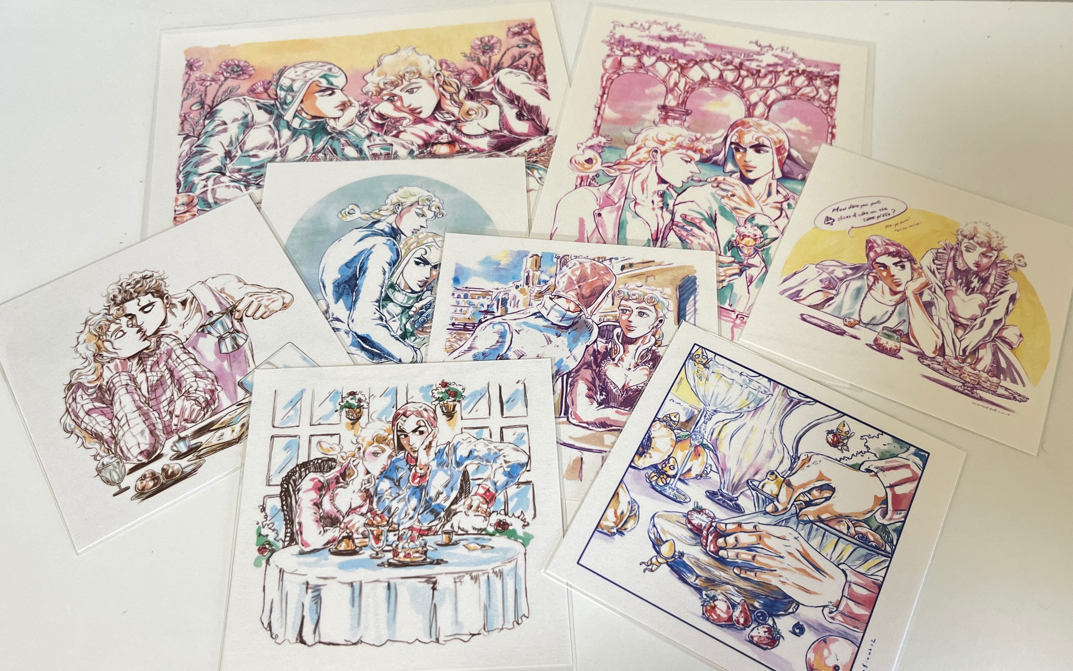 雙面彩印卡片（兩種尺寸）