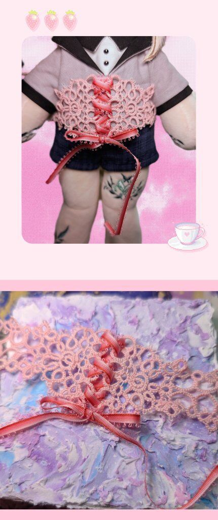 【現貨】棉花娃_腰封手鍊（可當人用手鍊，參考圖3~圖5）