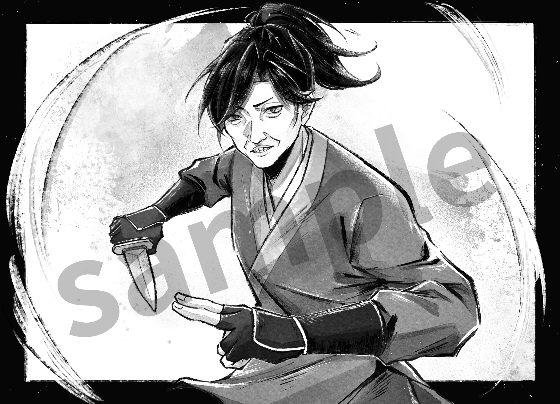 唐門三俠明信片