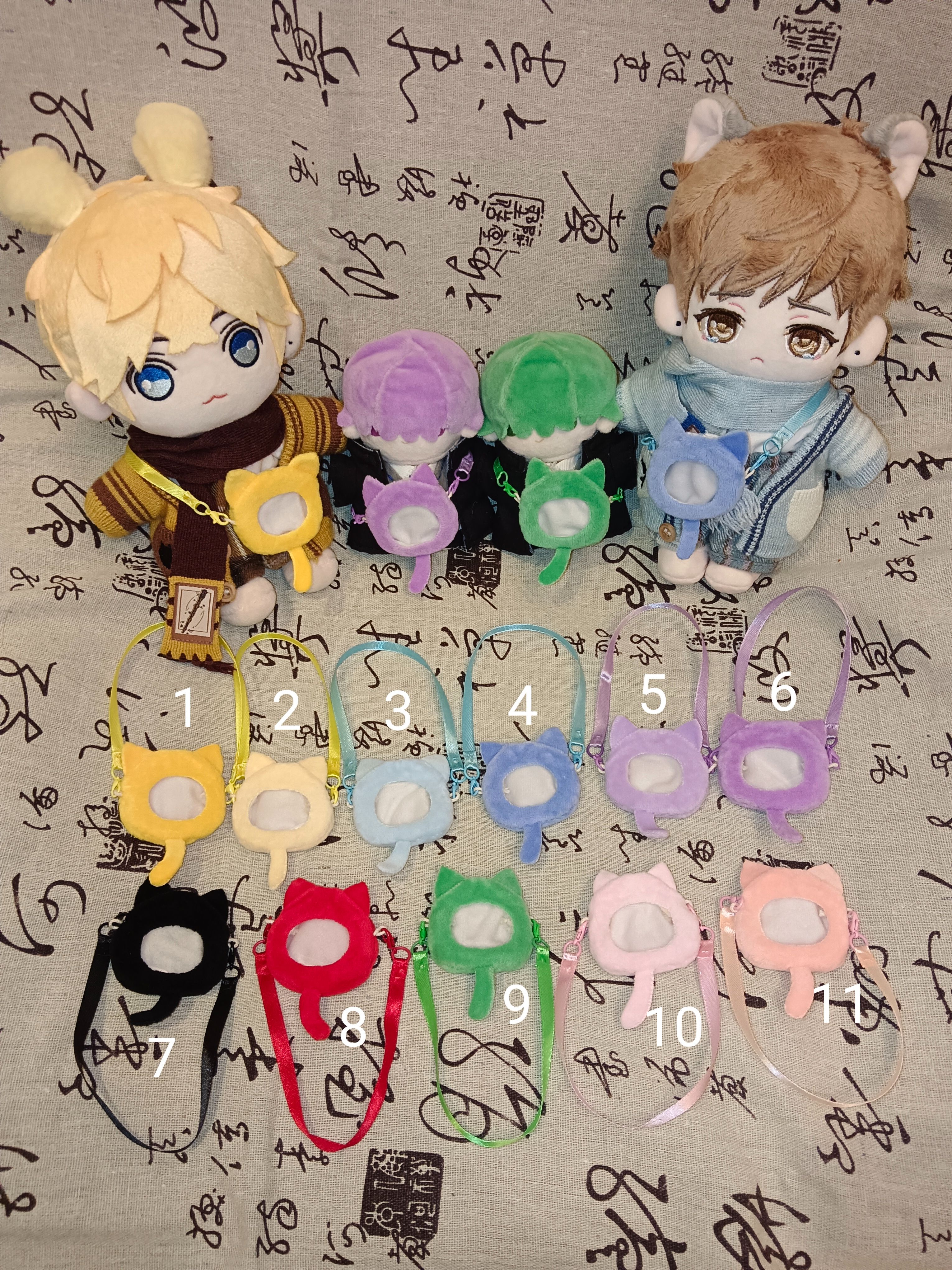 NEW【現貨】【代理】【手作】娃用貓貓小痛包