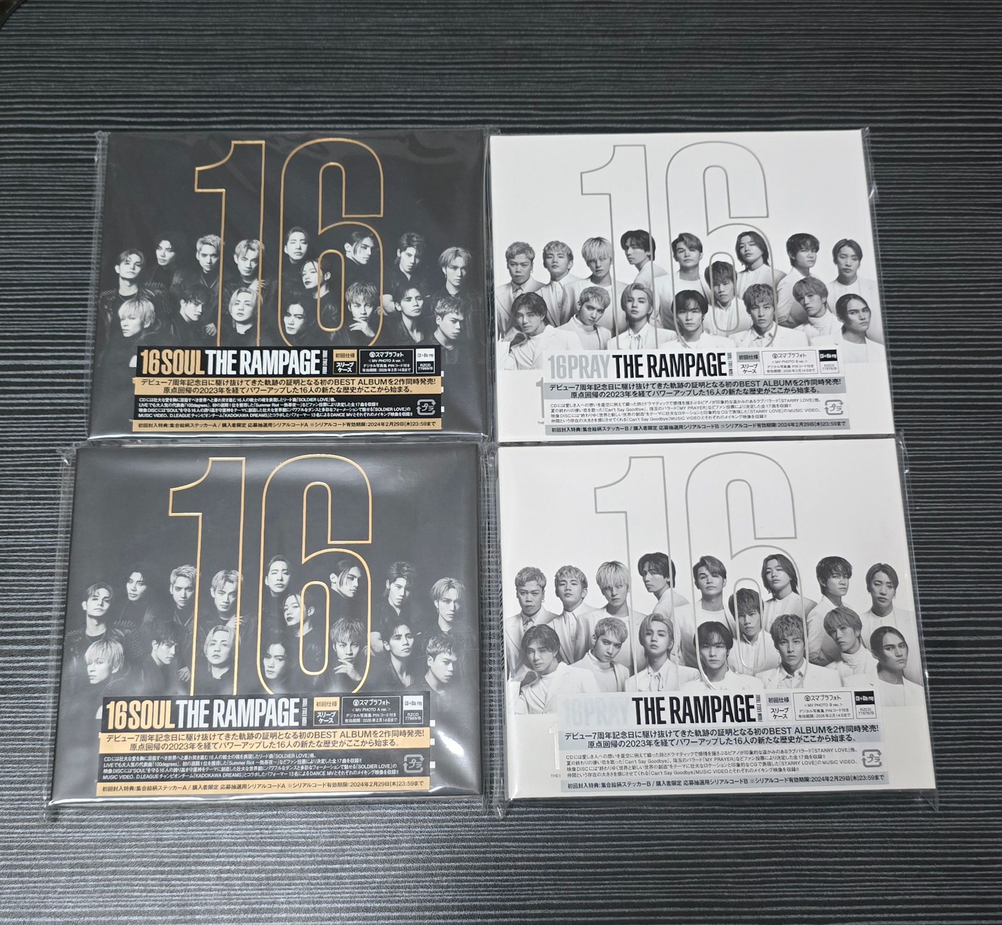 16SOUL/16PRAY  MV版 CD+Blue-ray