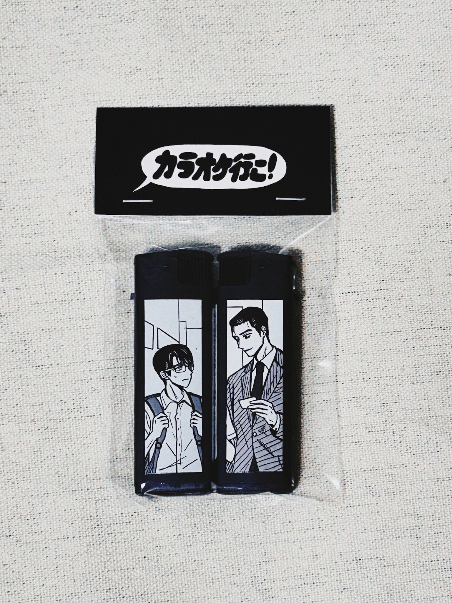 卡拉OK打火機組 （打火機*2）無貼紙