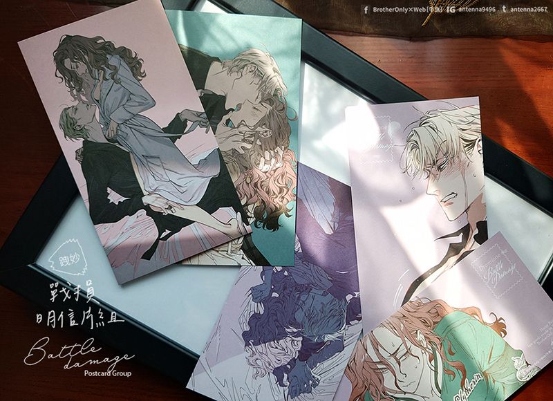 哈利波特〈跩妙戰損明信片組〉