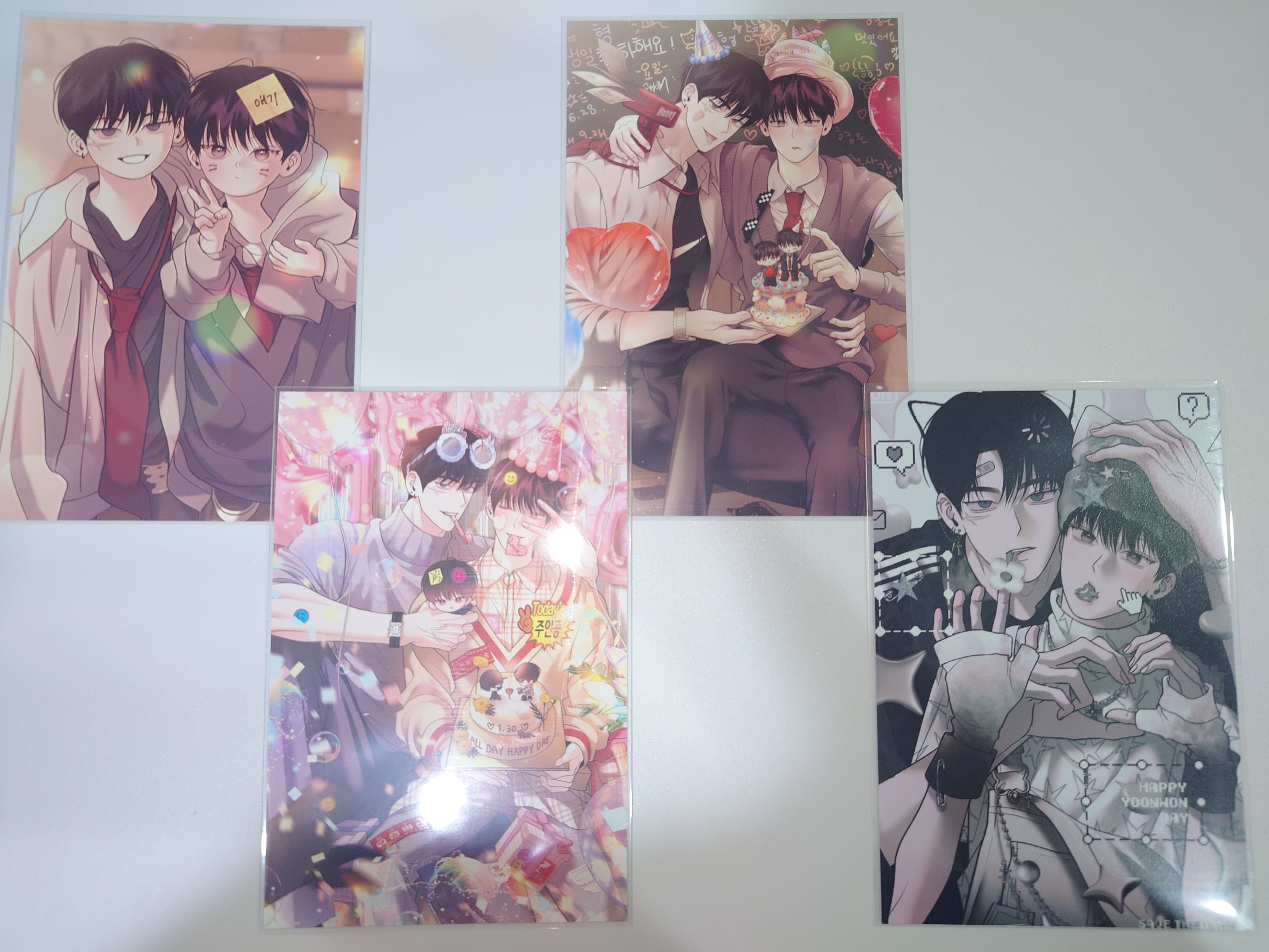 星期一的救贖相卡四張一組