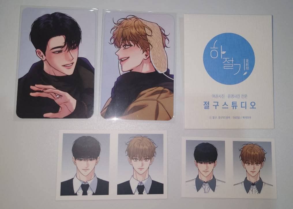 夏季  北極狐小卡一對+單證件照