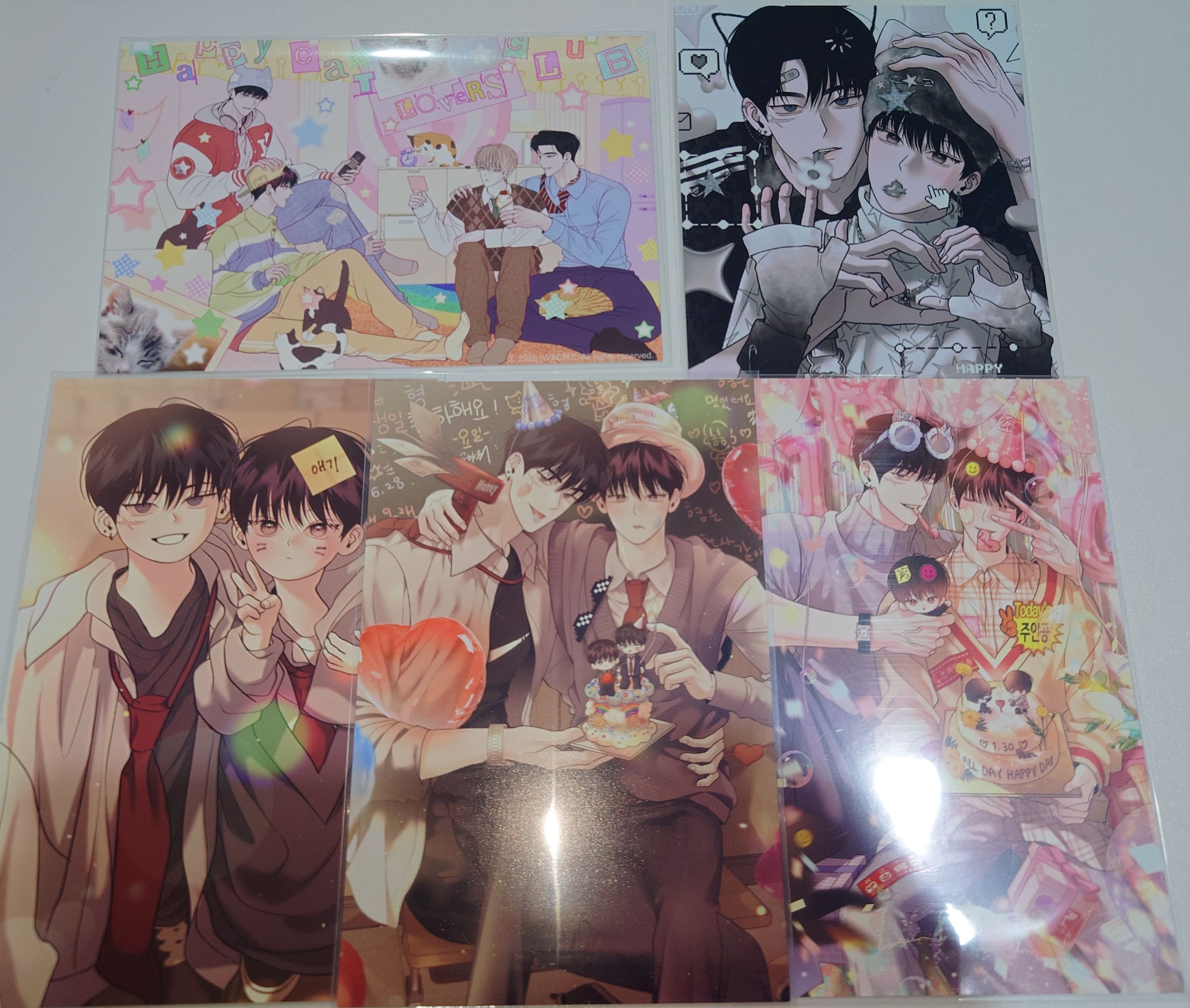 星期一的救贖相卡五張一組