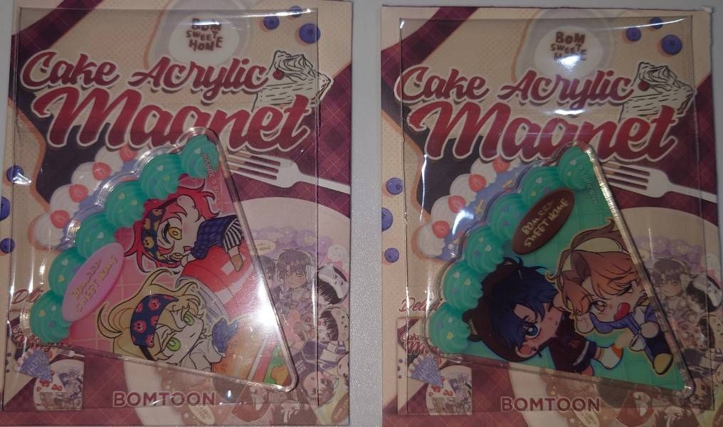 honey trouble+sketch  蛋糕磁鐵