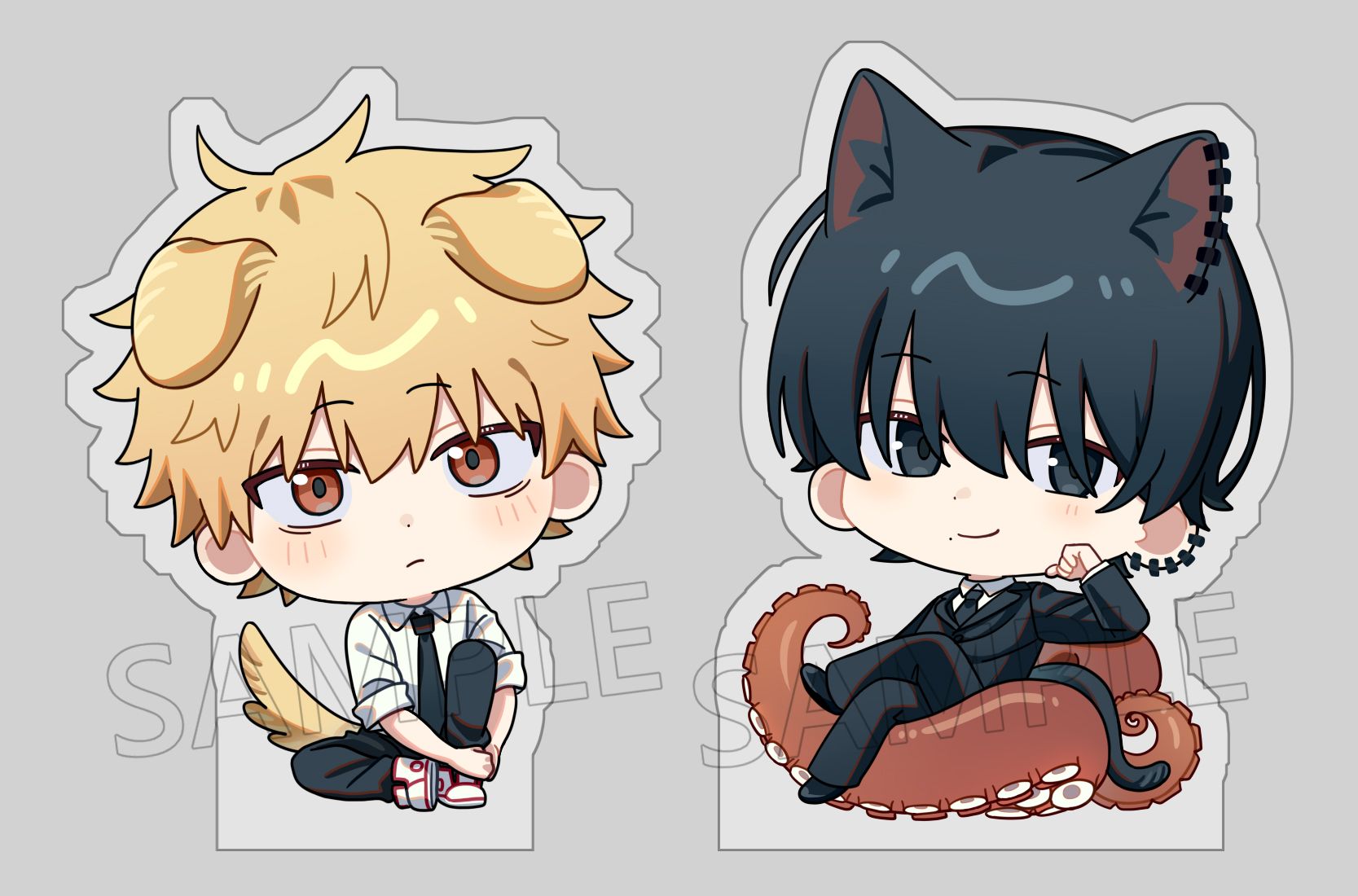 [鏈鋸人]厚壓克力飯友