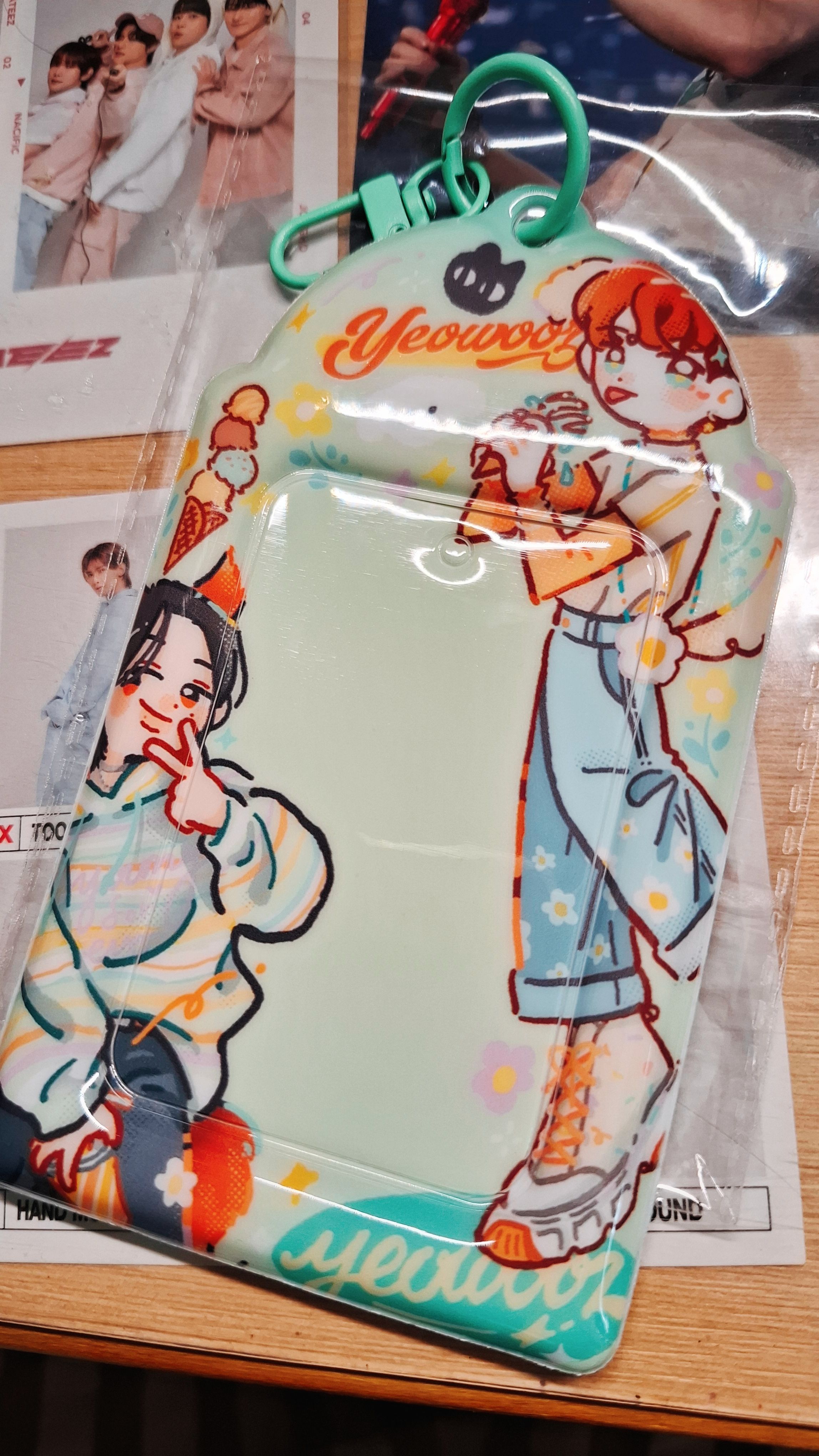 小竹馬冰淇淋車車亮面卡套
