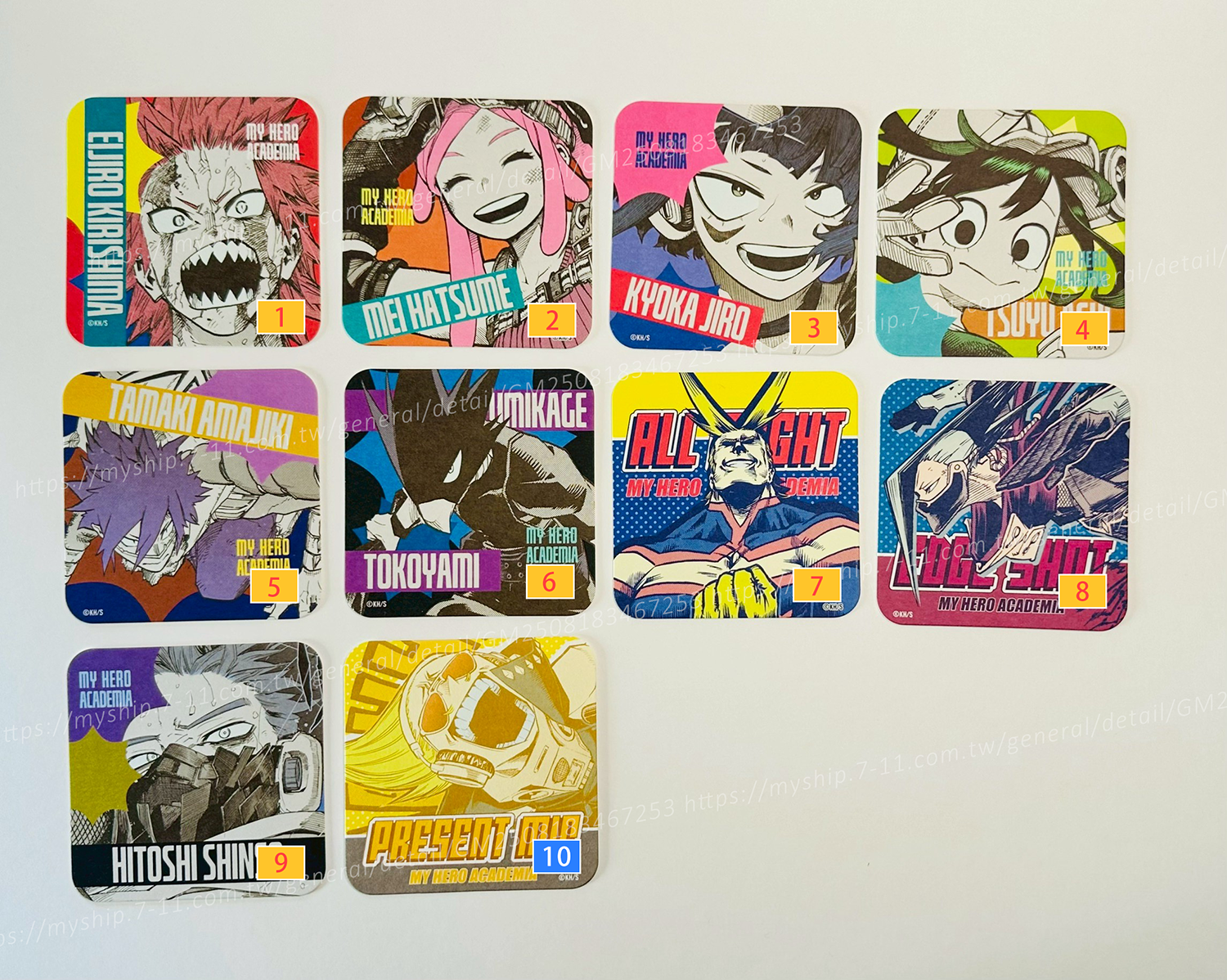 【我英】原畫展 ART COASTER 原畫杯墊
