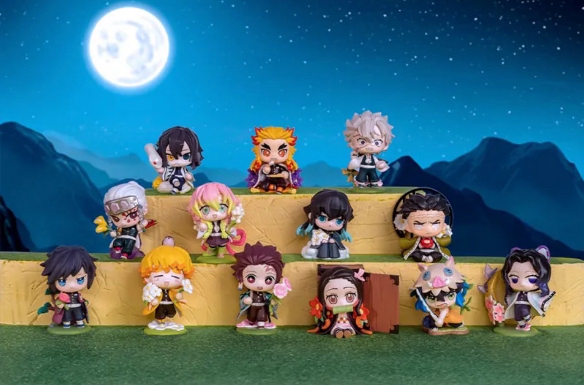 POPMART 泡泡瑪特 鬼滅之刃 誕生花盲盒 共12+1隱藏款