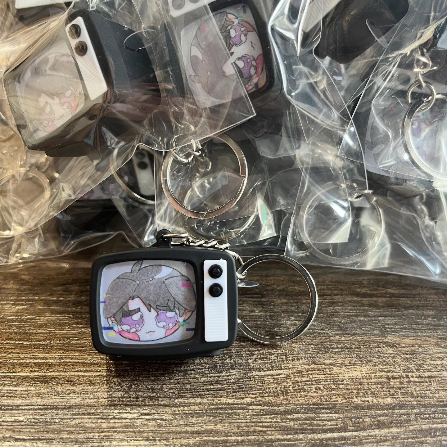 傷心夏小狗電視燈箱