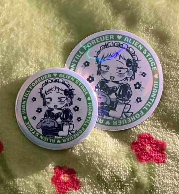 面速力達母徽章貼紙組