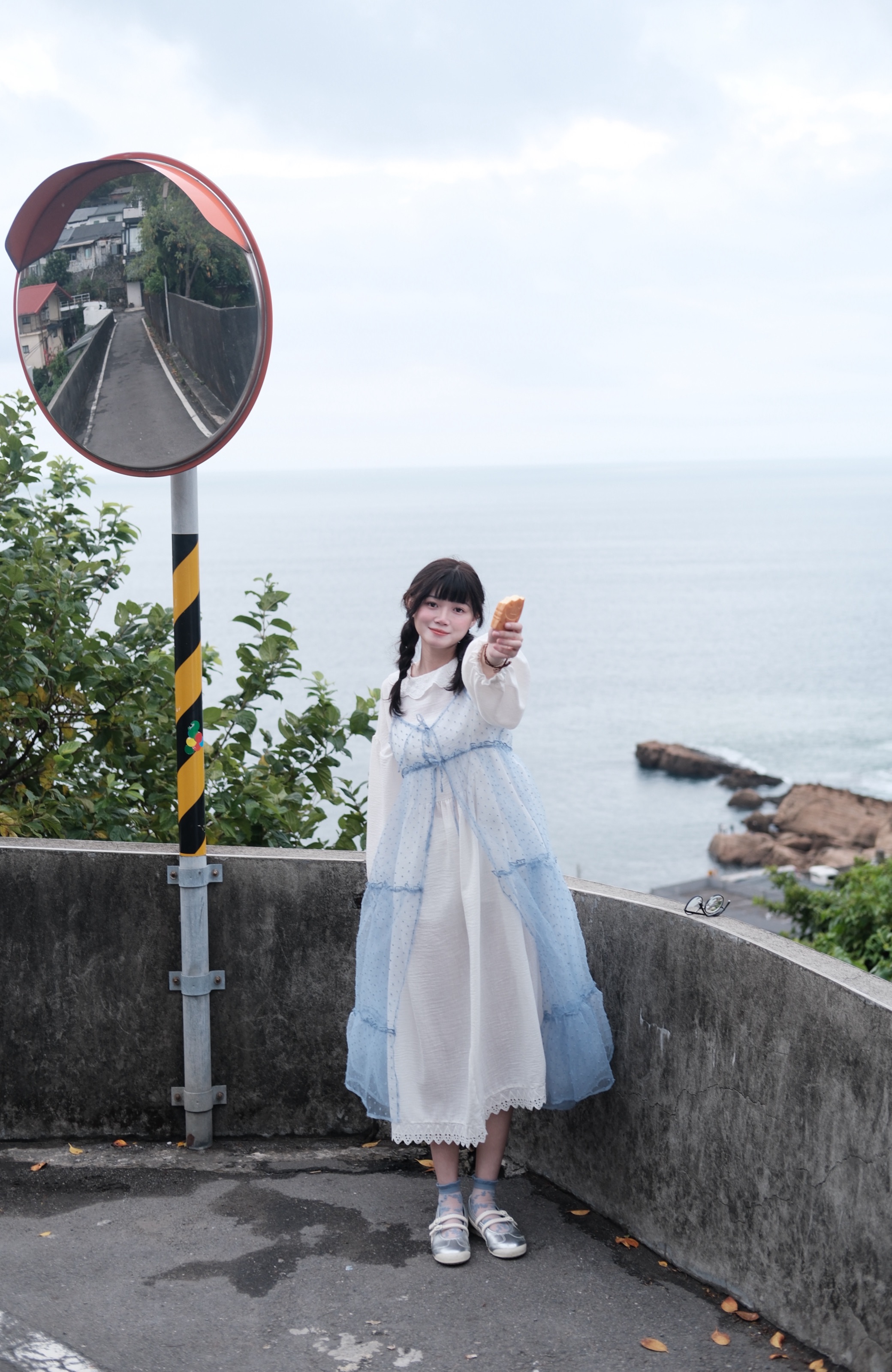 -藍鯨-（限量自訂款藍色外罩長洋裝）5201314