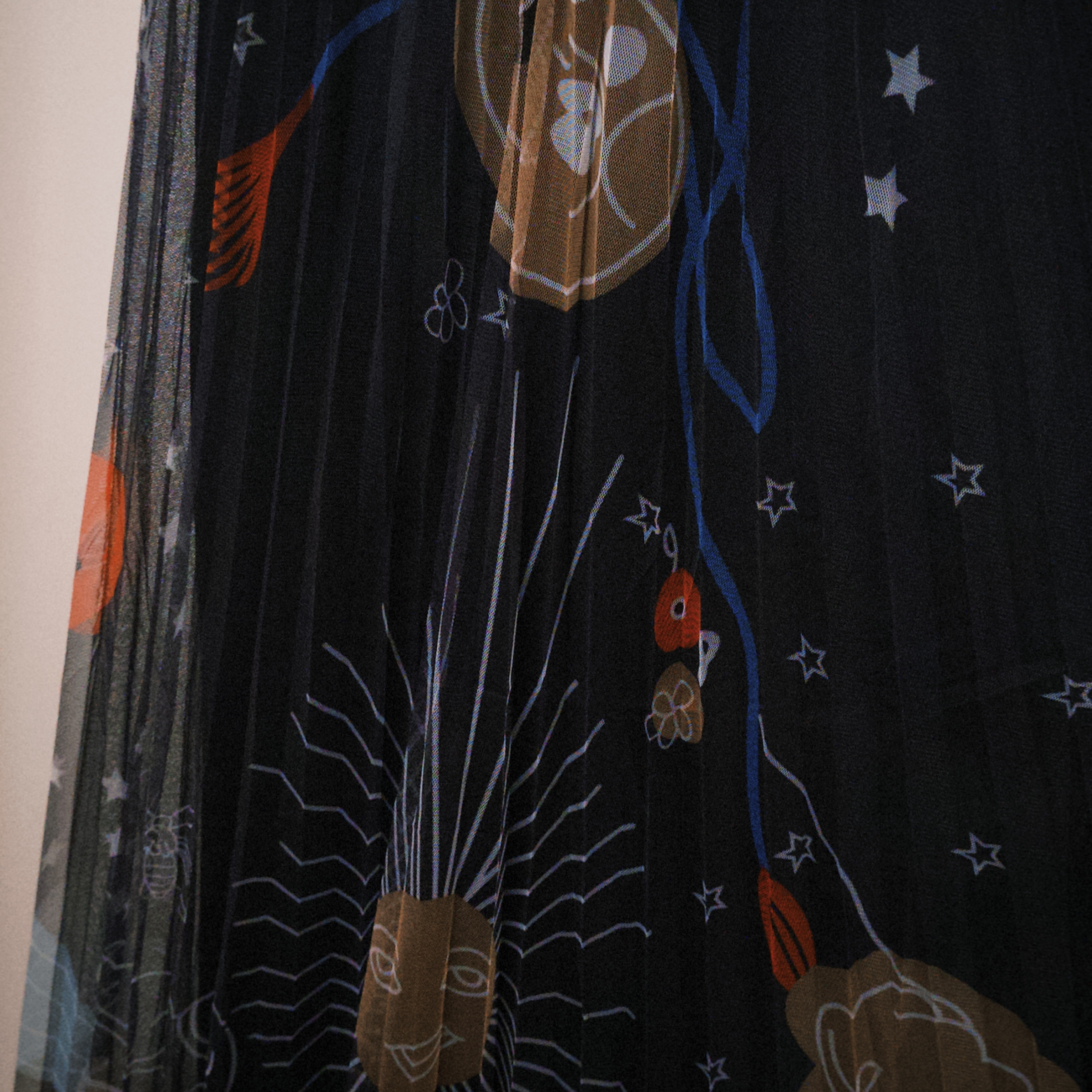 夜神之作（限定款日系塗鴉百褶裙）