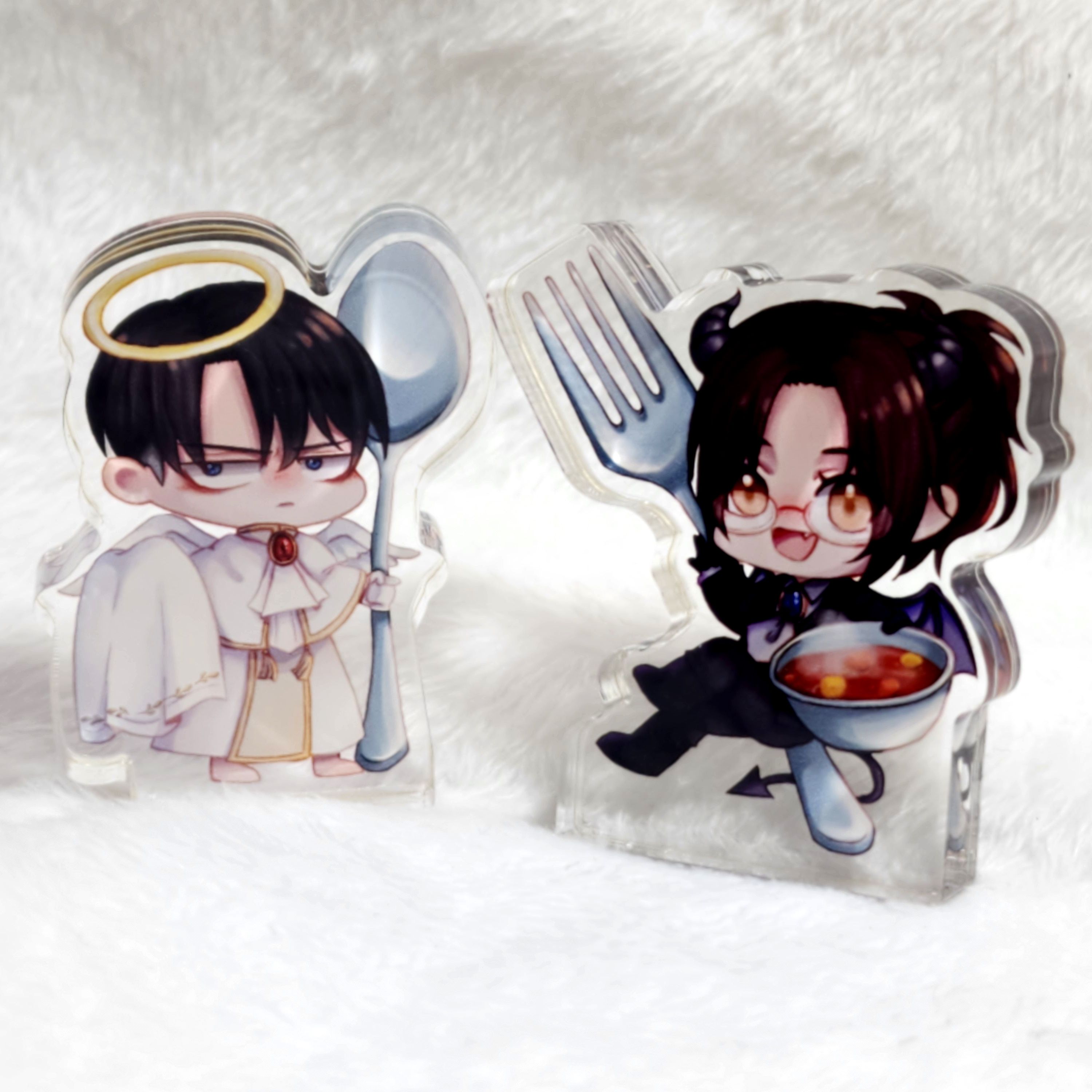 天使與惡魔飯友