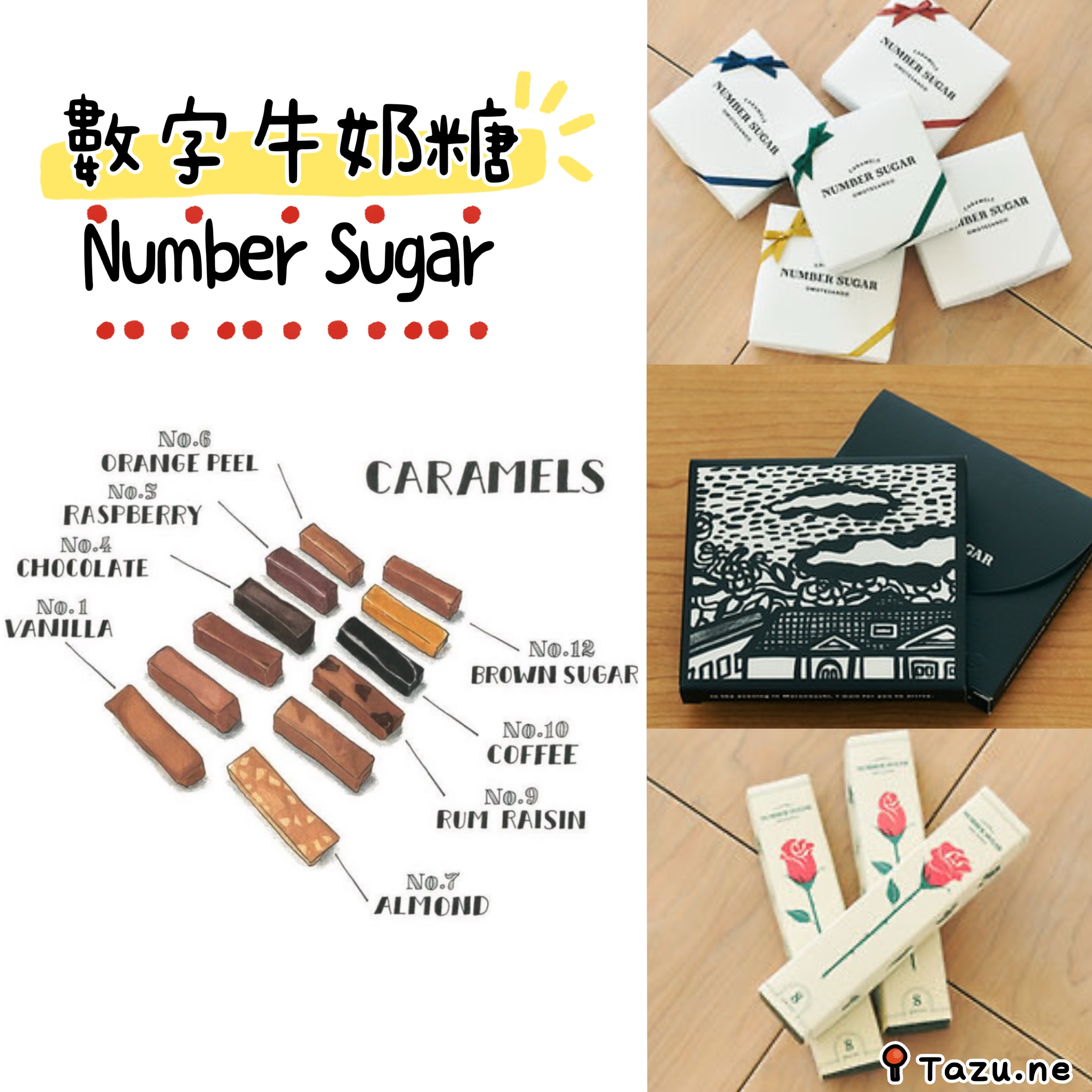 現貨/中秋節預購中/數字牛奶糖 Number Sugar