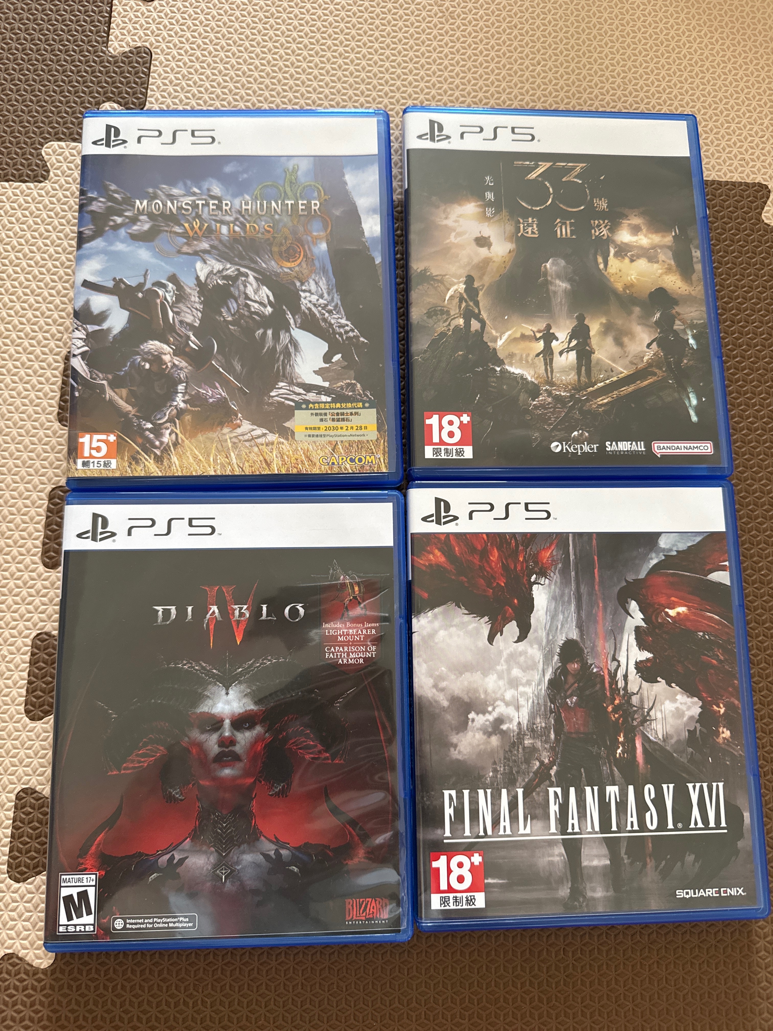 遊戲片（PS4.PS5.NS）