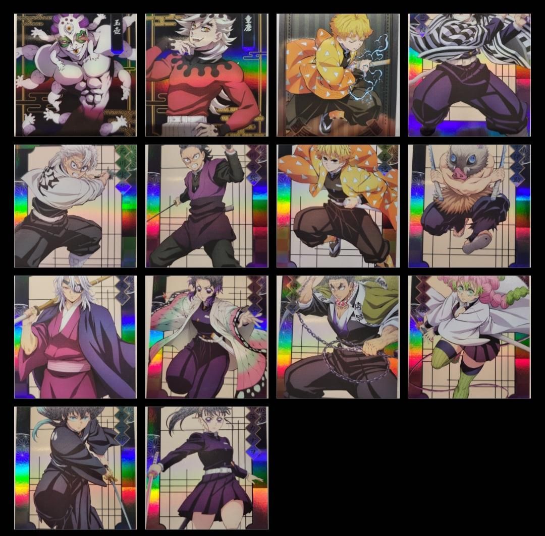 鬼滅之刃 華山快閃店 收藏卡