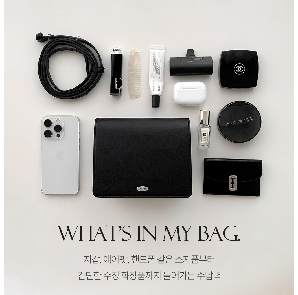 [加大款可放手機] 正韓 小廢包 bag slowand