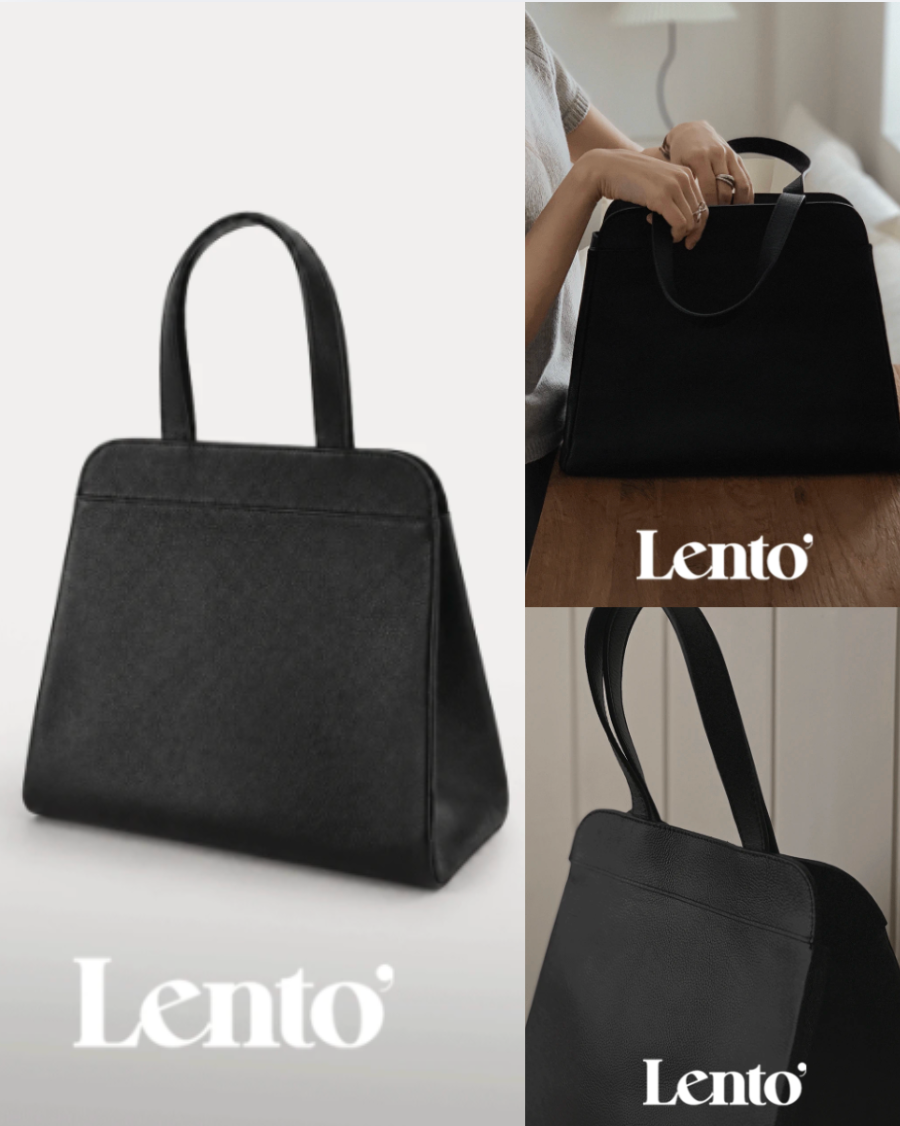 現貨[平板/a4] 手提公事包 軟皮 輕盈 #LENTO. Memory Deep Tote Bag | slowand