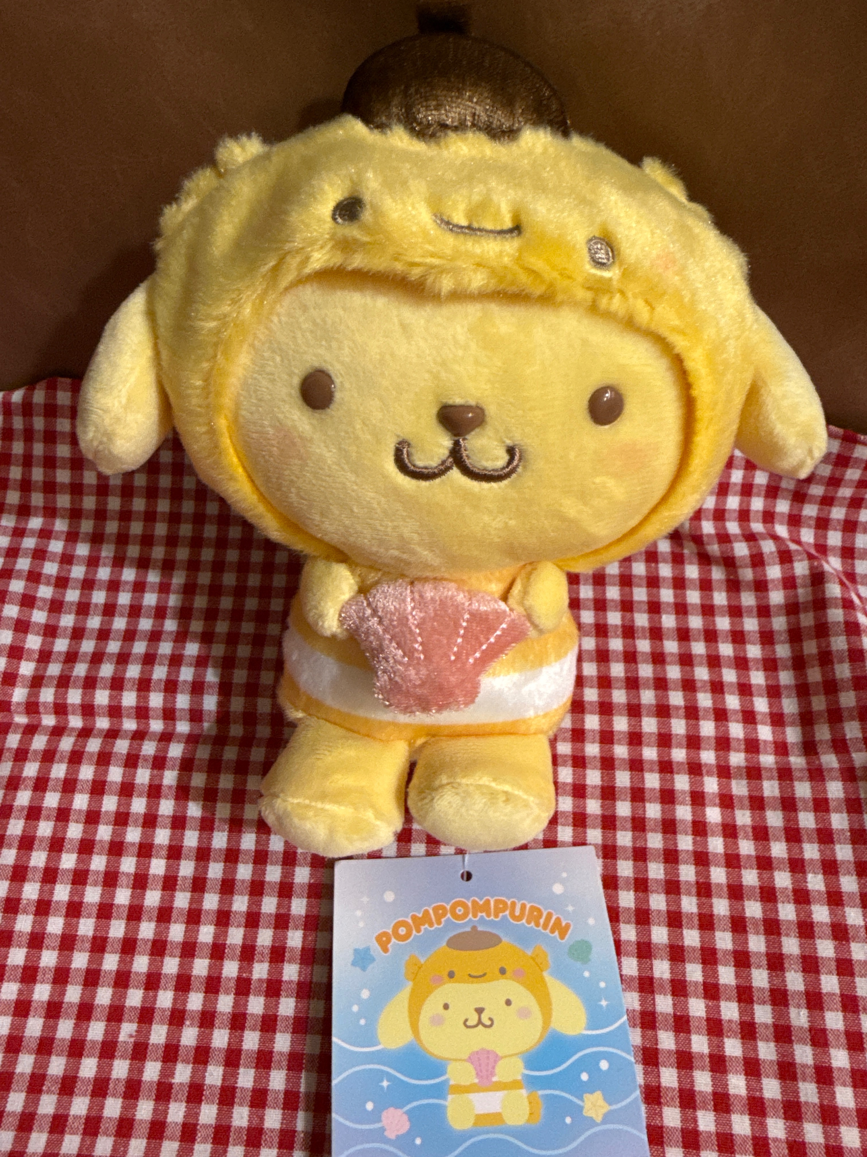 魚系列布丁狗娃娃