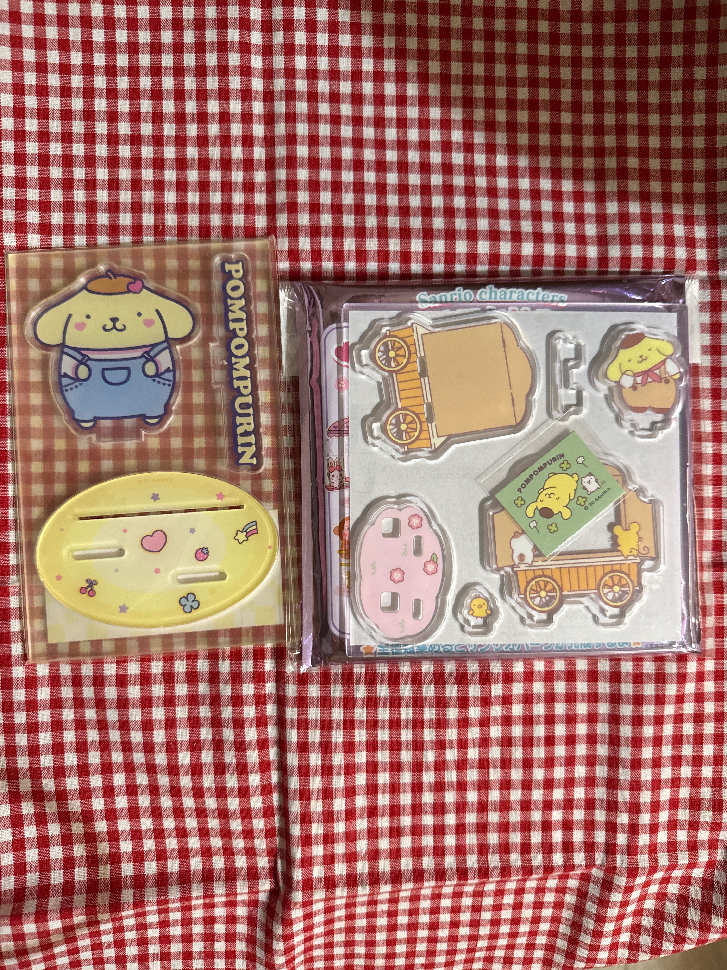 布丁狗壓克力相關