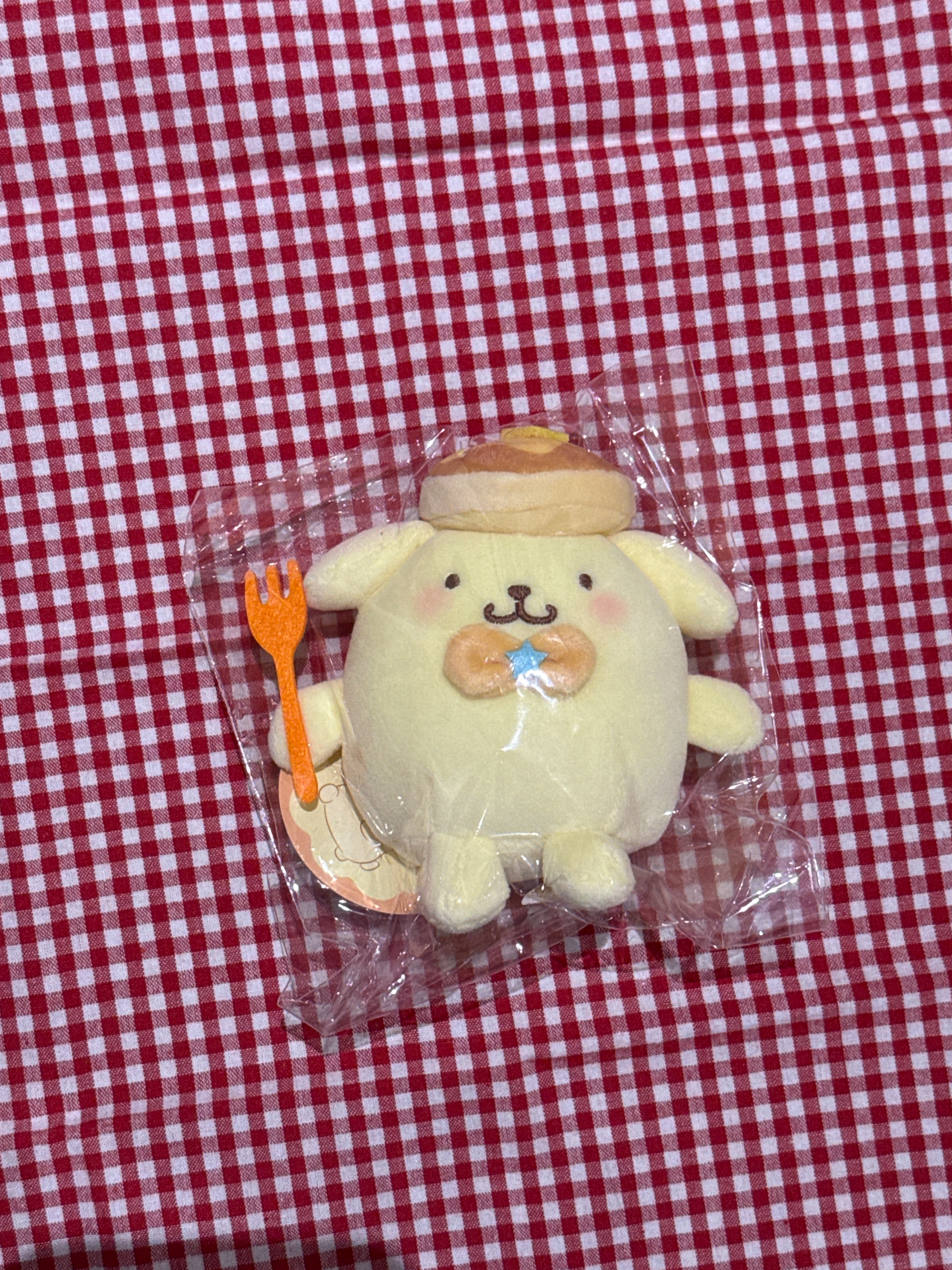 鬆餅🥞布丁狗吊飾娃娃