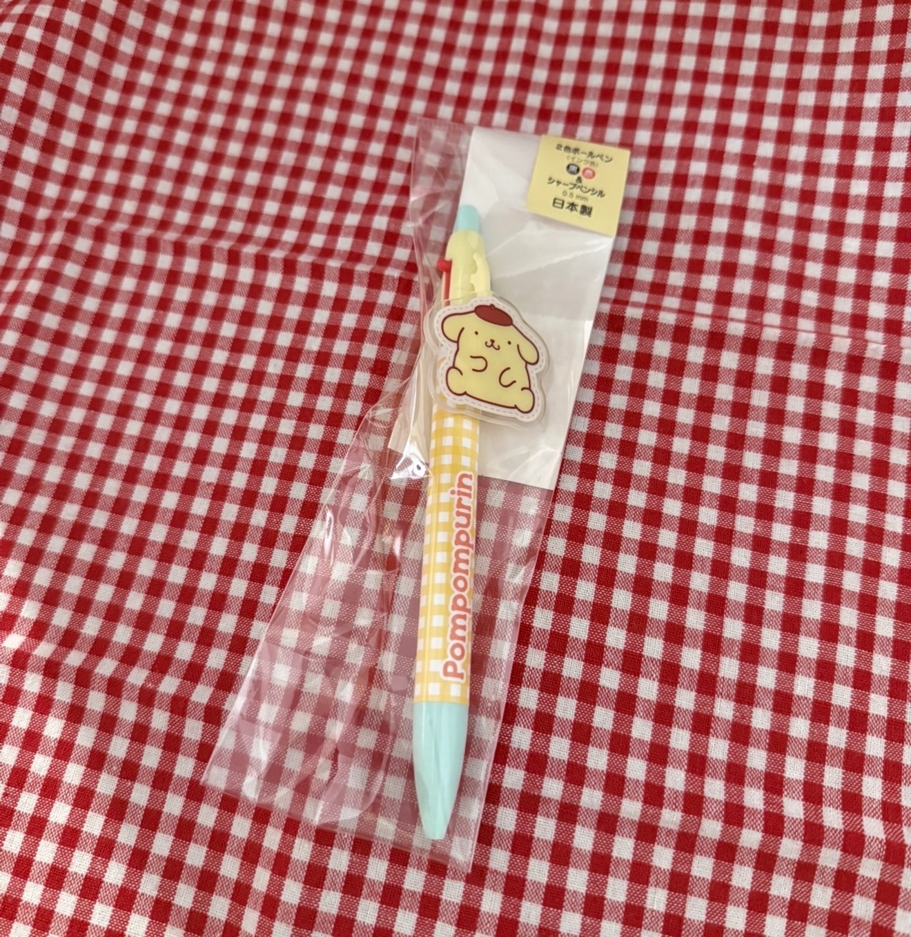 布丁狗日本製兩色原子筆