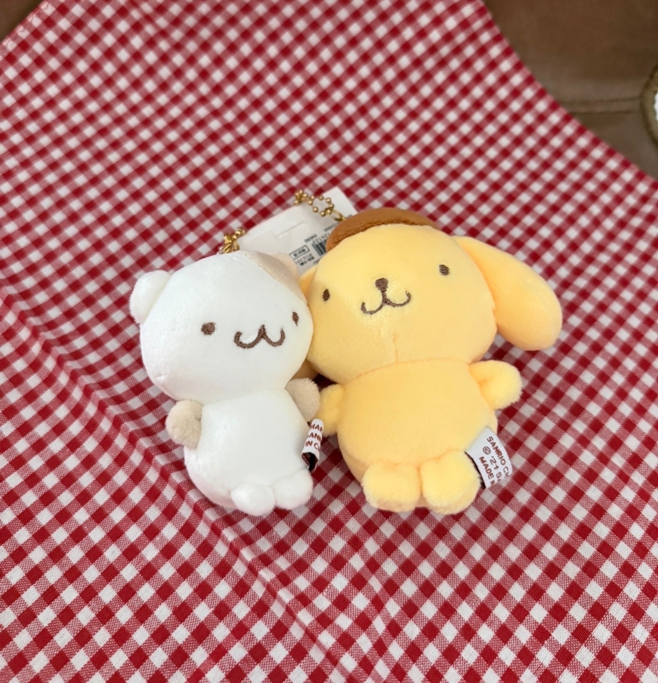 磁吸布丁狗x瑪芬吊飾娃娃