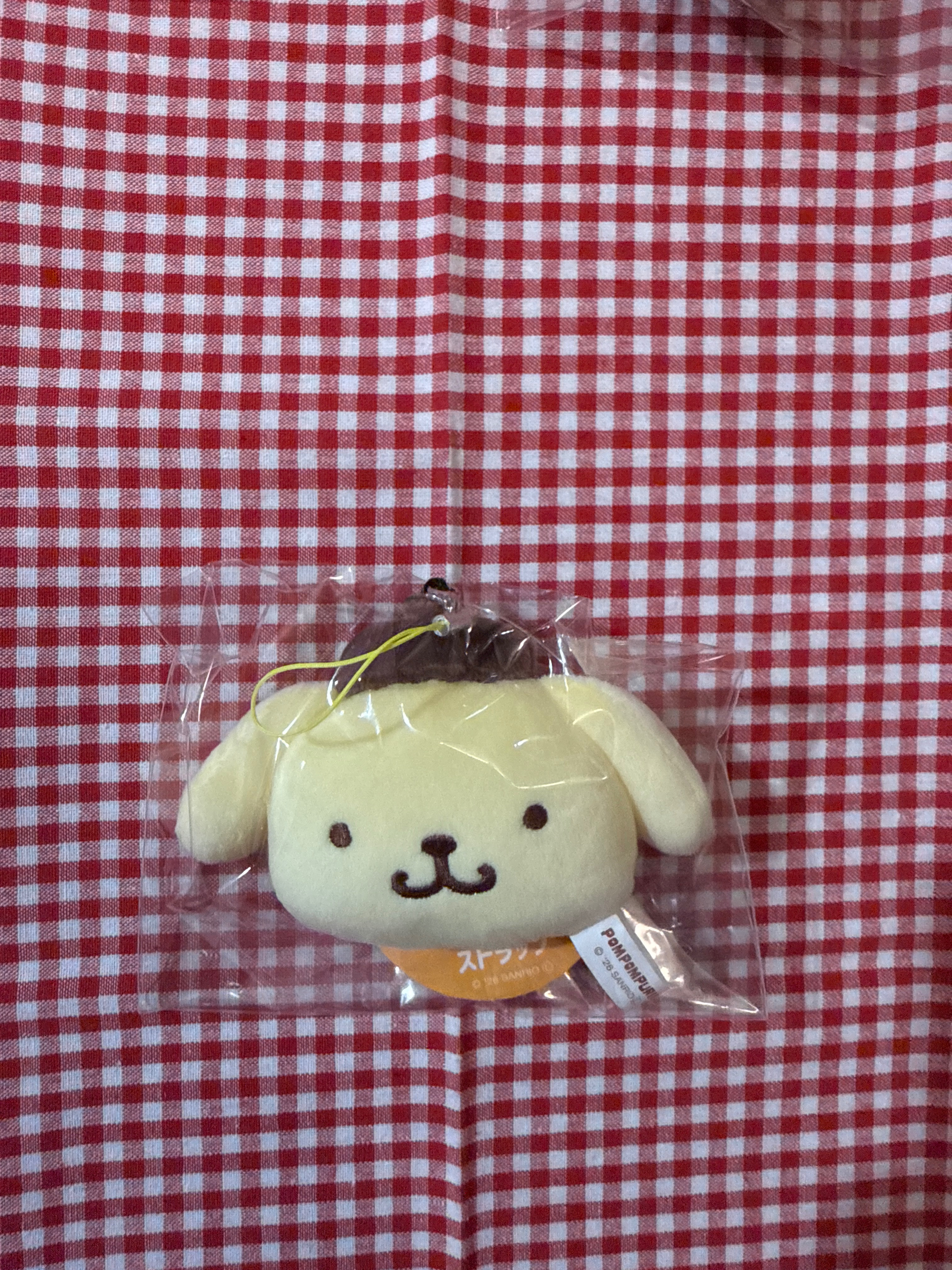 布丁狗大頭螢幕擦拭吊飾