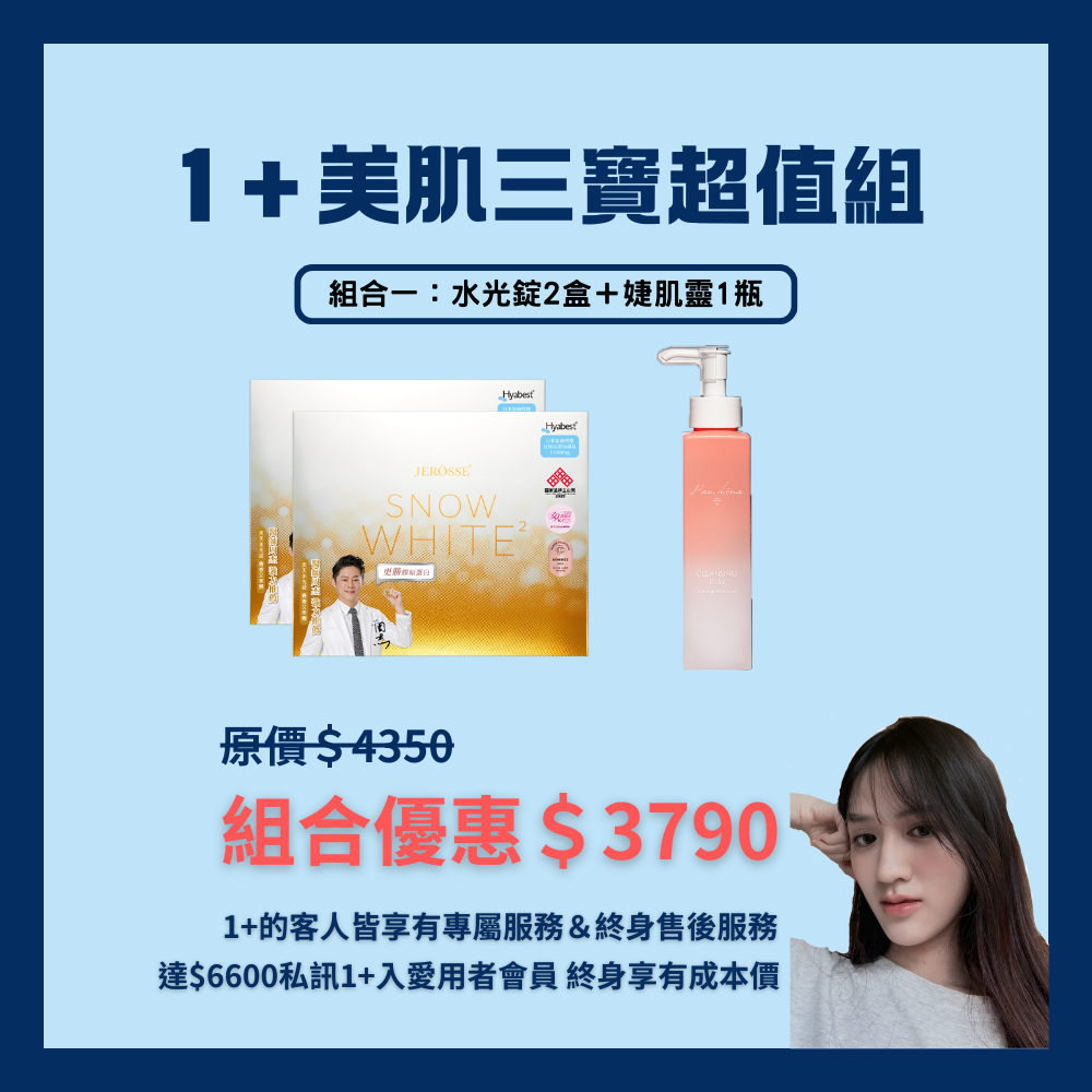 1+愛用美肌三寶