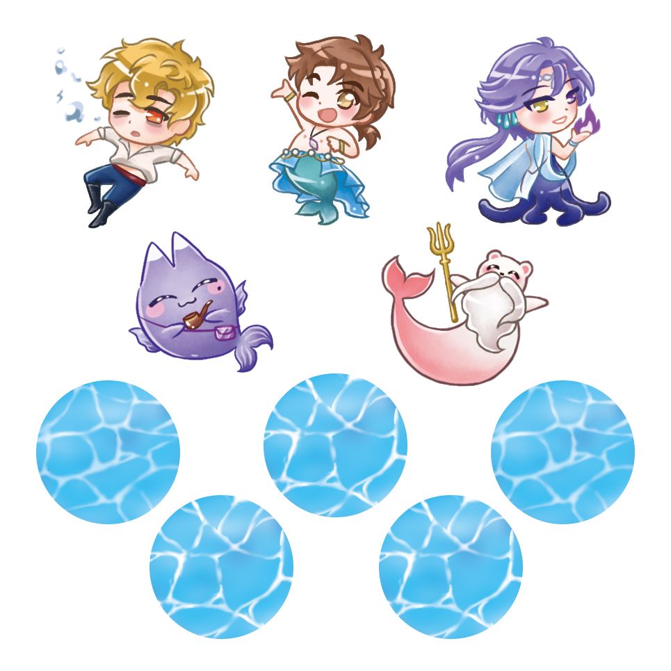 【新世界狂歡】新世界童話小立牌組