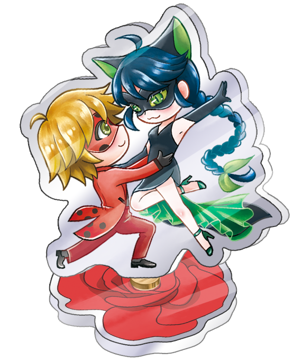 【瓢蟲少女】舞會旋轉立牌