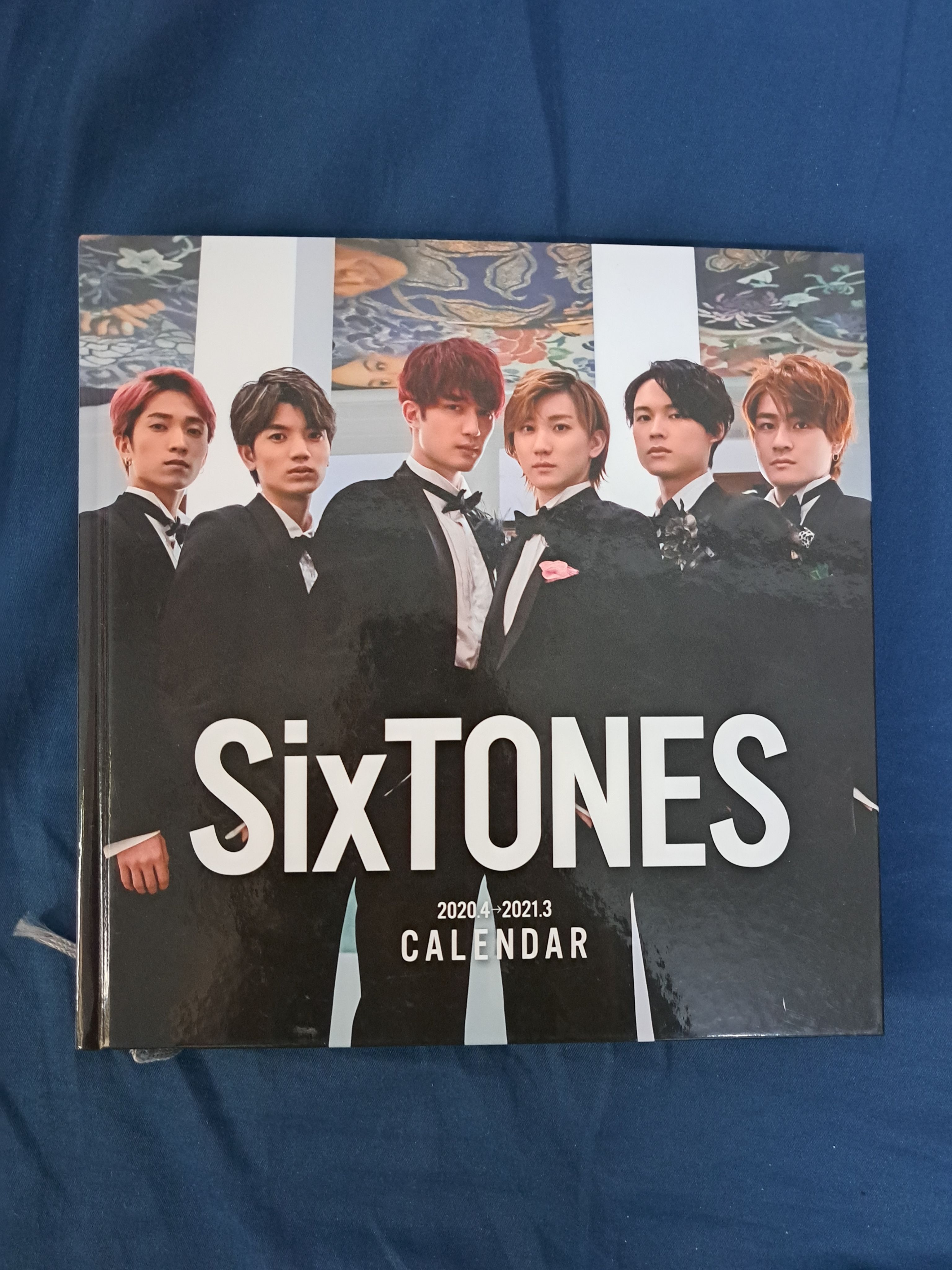 二手SixTONES 學年曆2020-2021來台拍攝