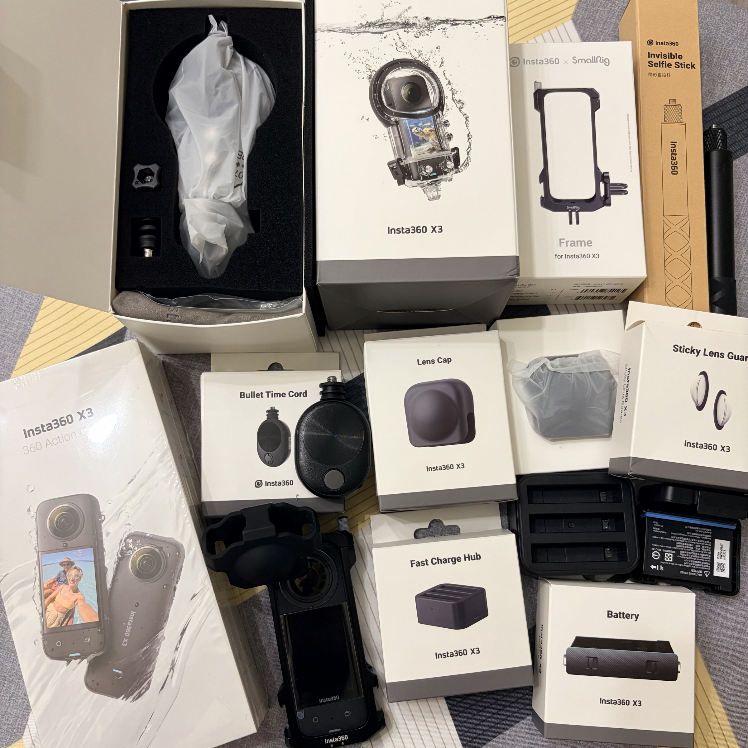 Insta360X3主機+配件