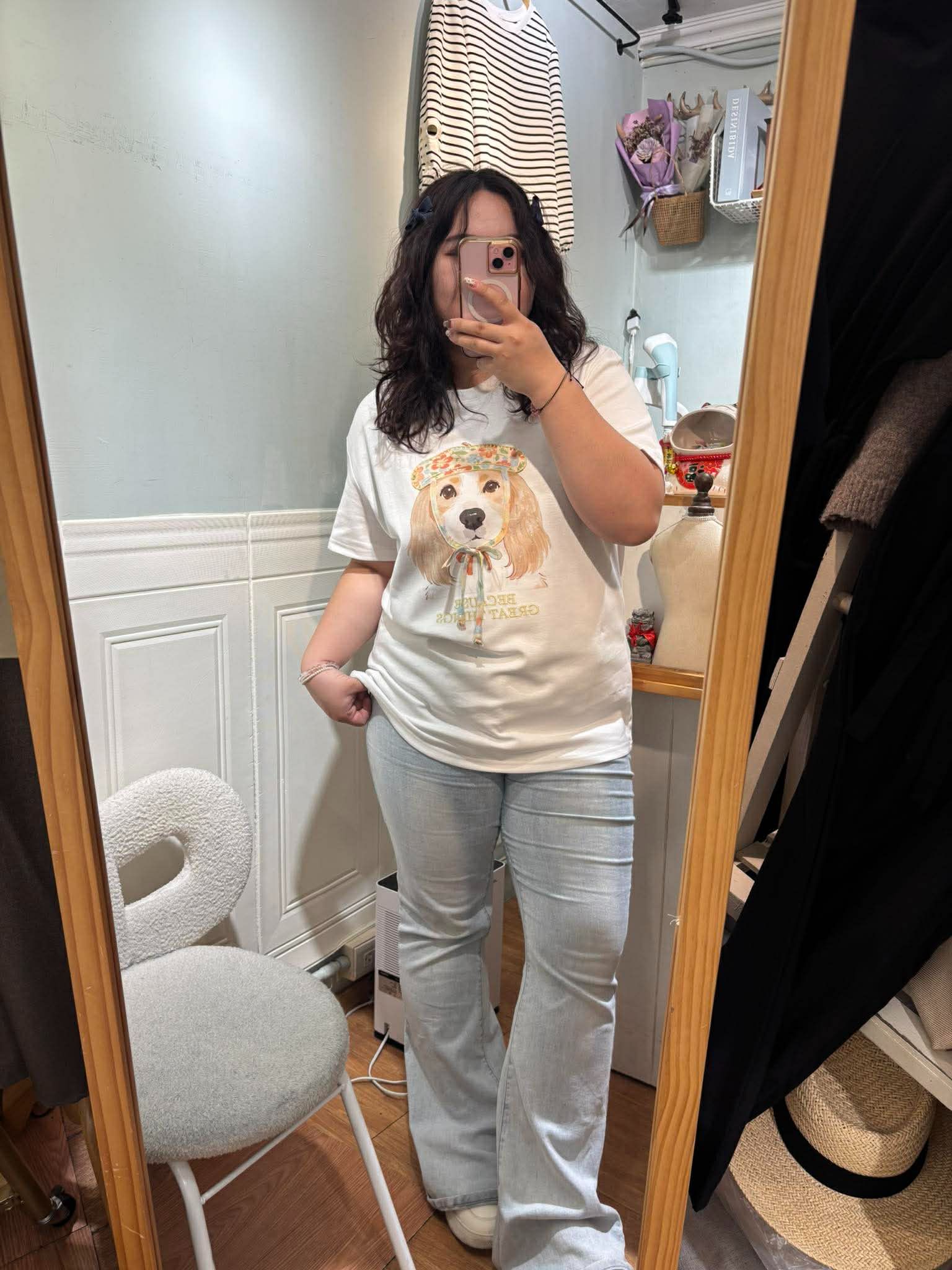 我有 💯 個理由買他 ～ ｜ ✨ ℳ𝒶𝓇𝒸𝒽 ~  春夏新款～  自訂款 - 質感立體金毛帶貝蕾帽棉質上衣✨