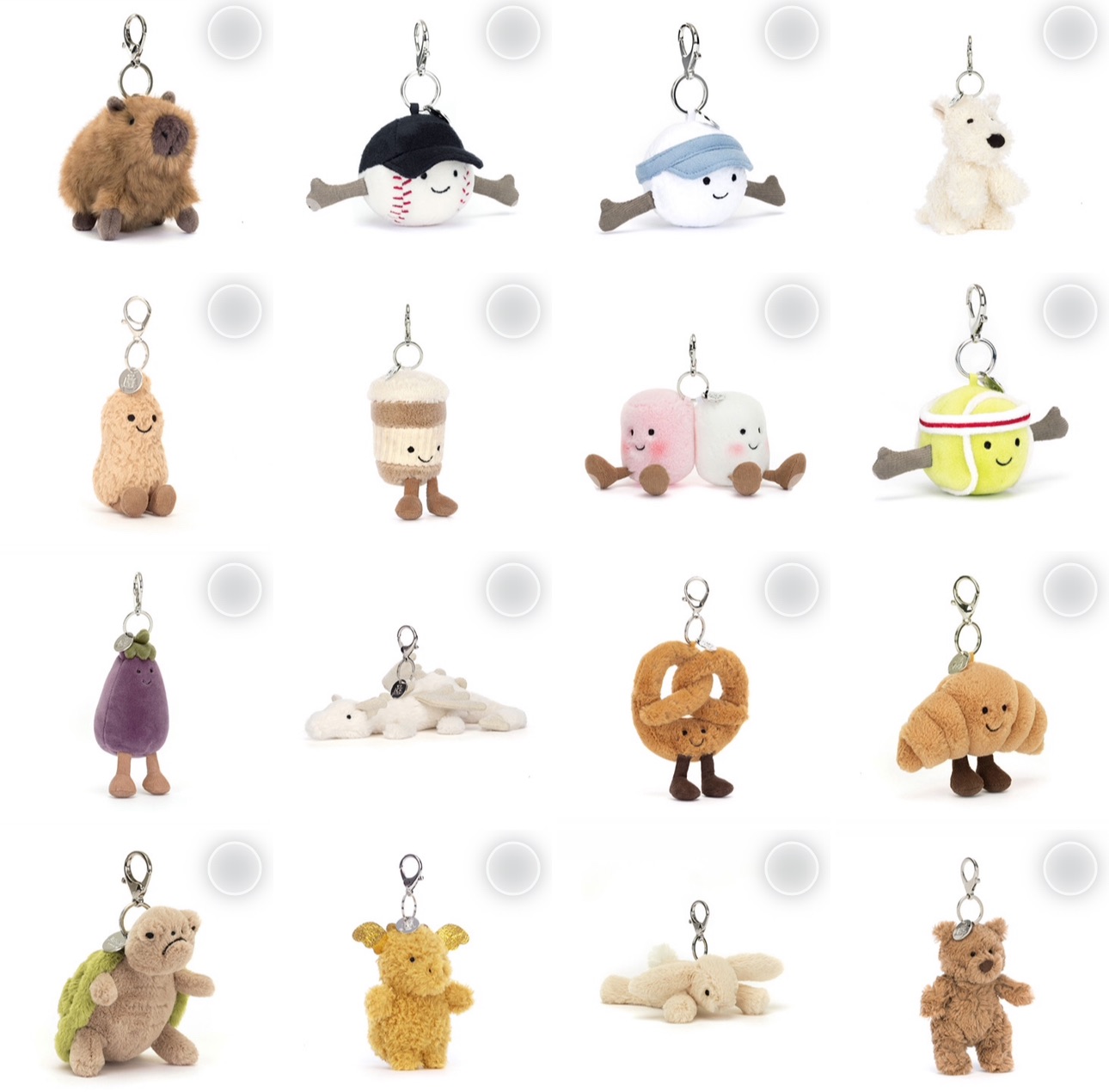 Jellycat吊飾在這邊