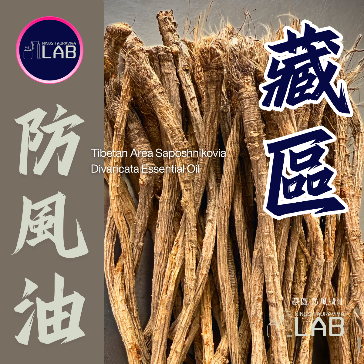 藏區防風精油 15ml｜從《本經》走來的風邪剋星（依農期時價）