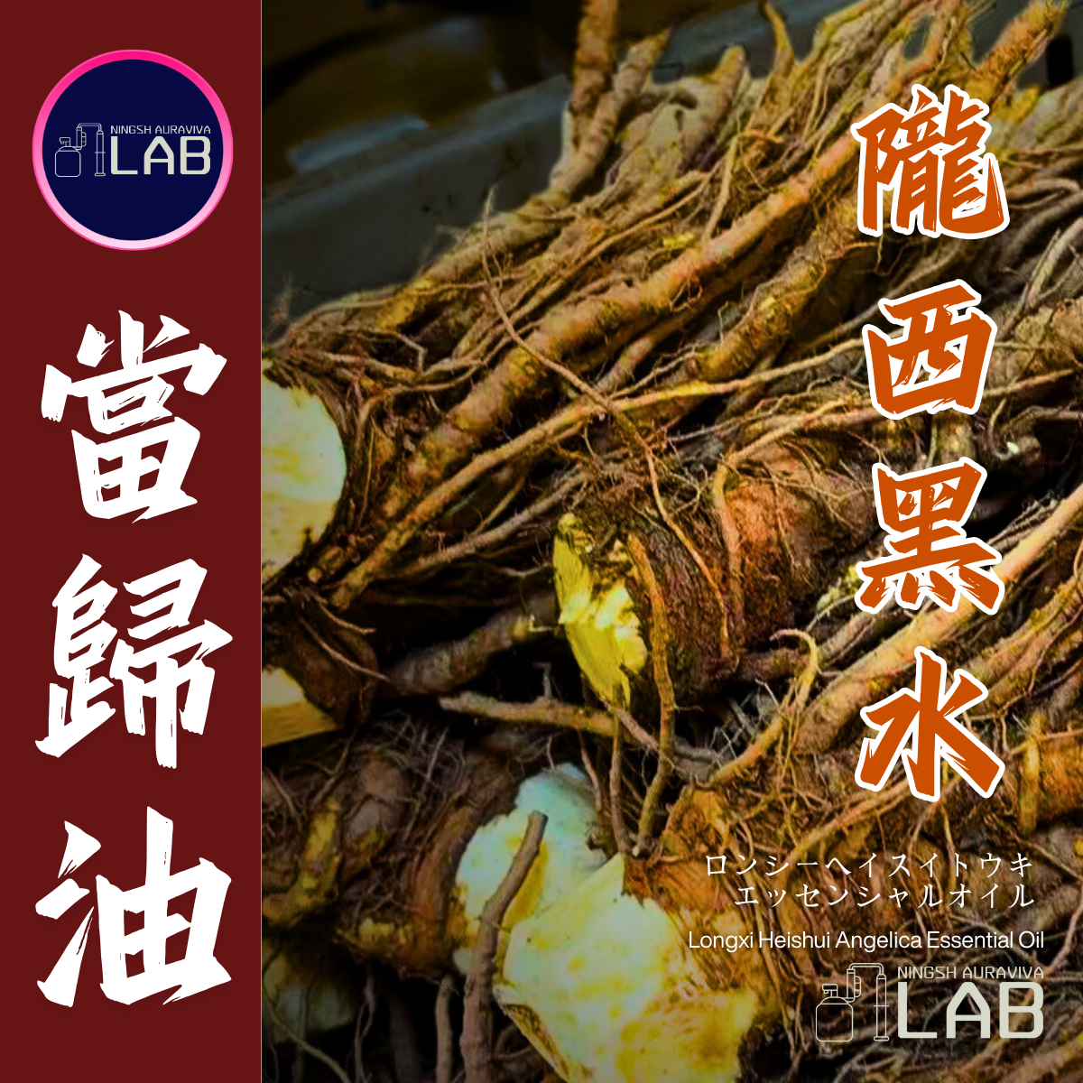 隴西黑水 當歸精油15ml 3/13-3/31在上海