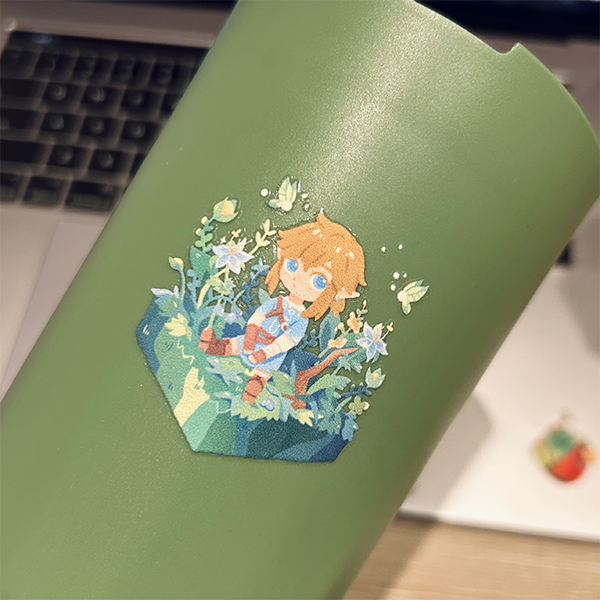 水晶轉印貼