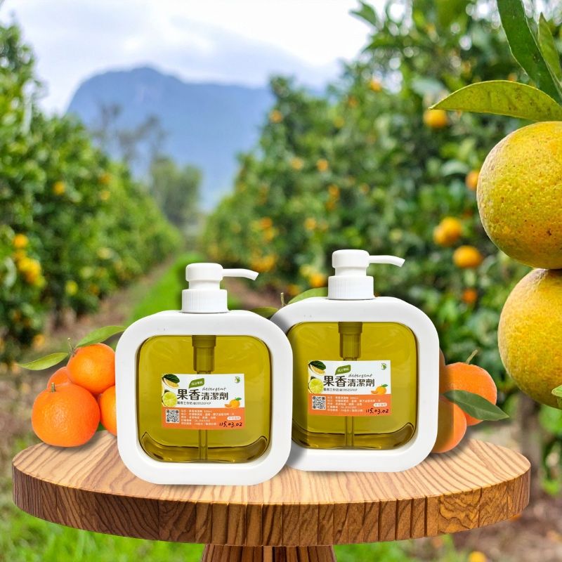 柚香、檸檬、果香清潔劑-500ml