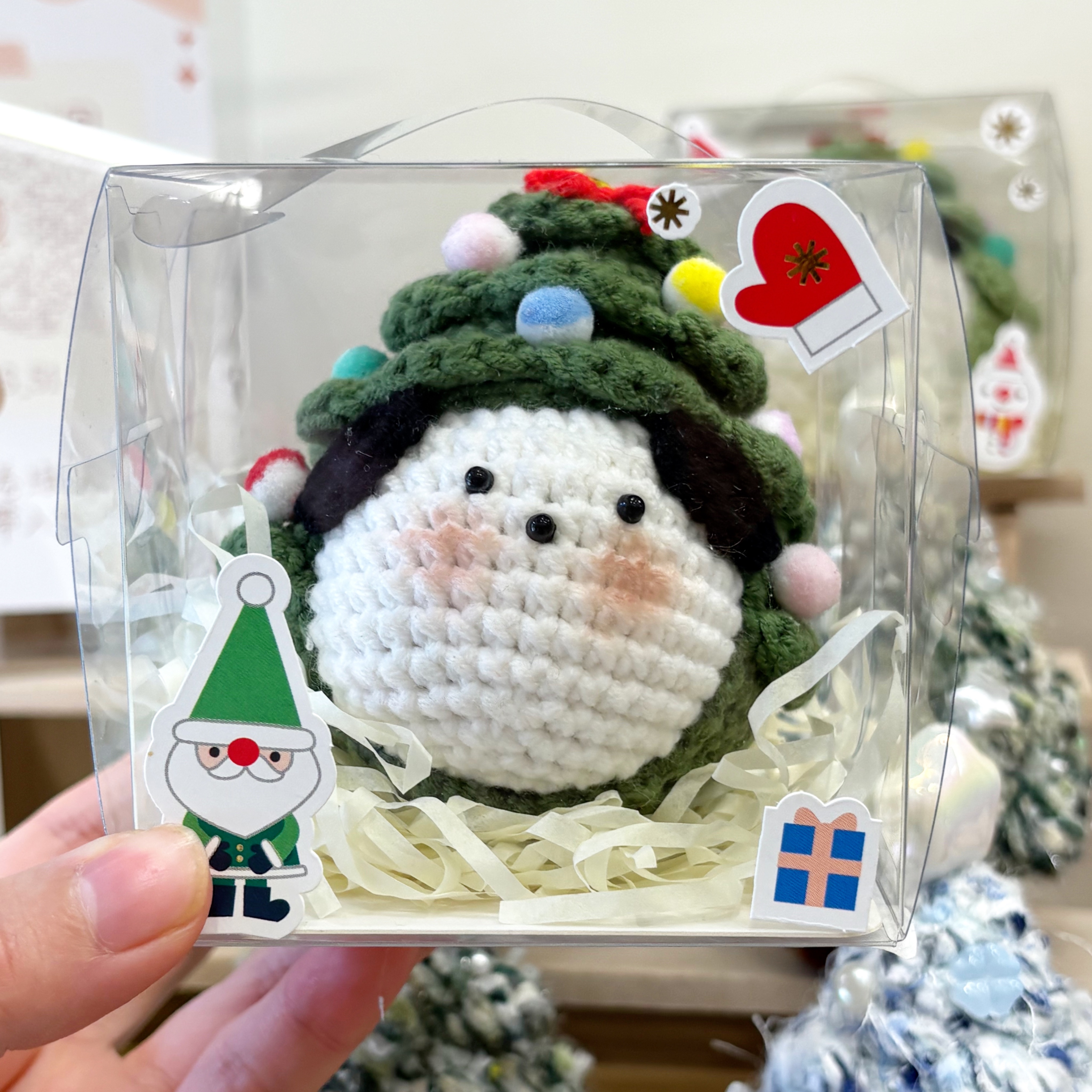 卷卷織光-聖誕狗狗吊飾 ＆ 聖誕樹