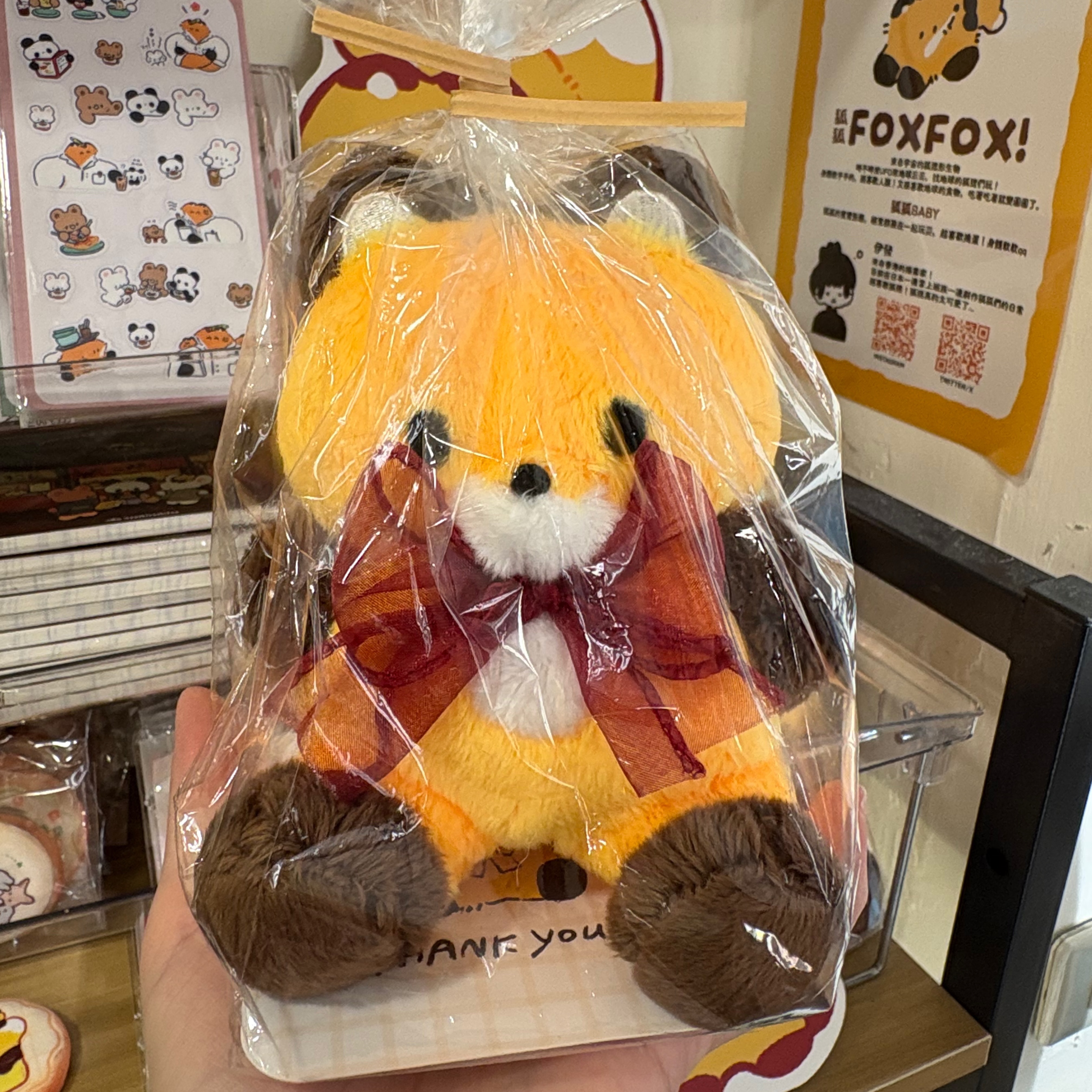 狐狐baby！毛公仔掛飾