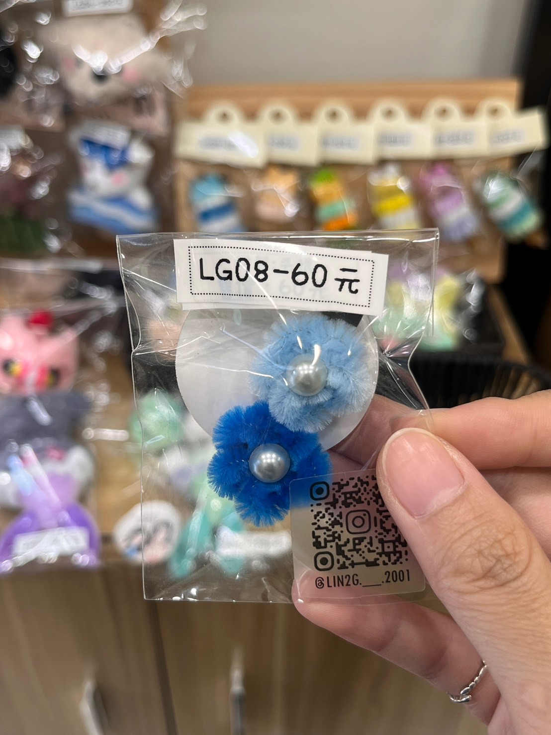 Lin2g手作 - 小花髮夾