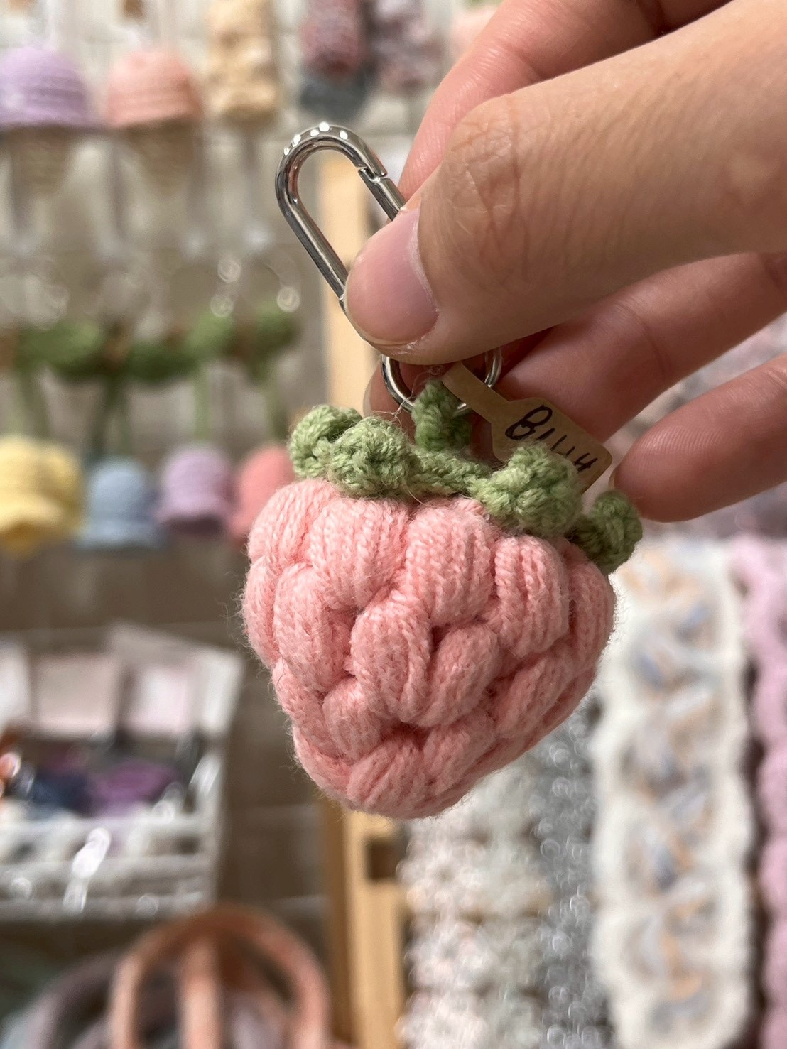 朝の工作室 - 草莓 ＆ 櫻桃吊飾